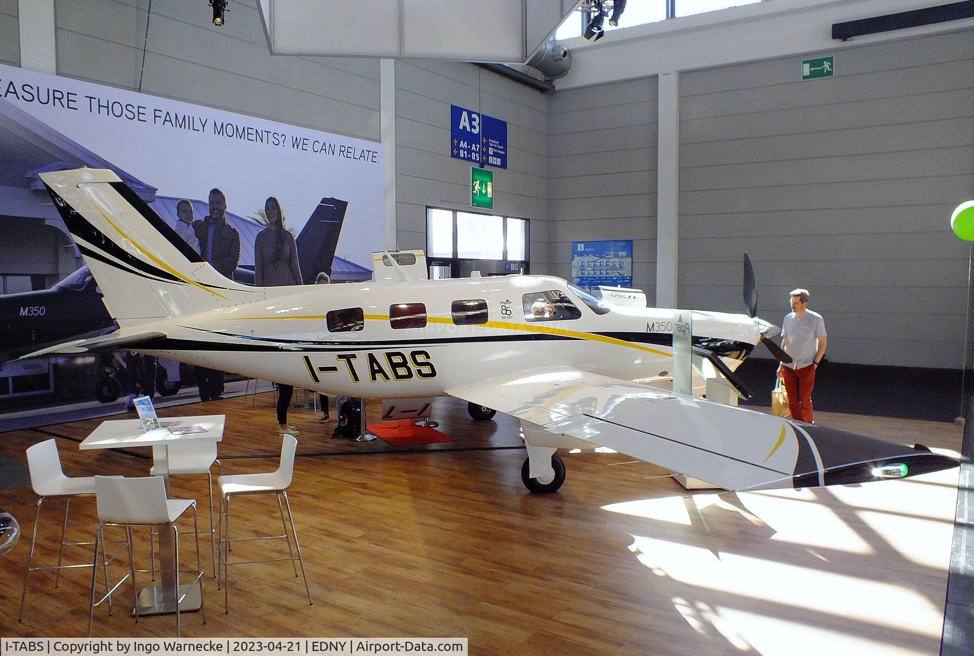I-TABS, 2022 Piper PA-46-350P Malibu Mirage C/N 4636795, Piper PA-46-350P Malibu Mirage at the AERO 2023, Friedrichshafen