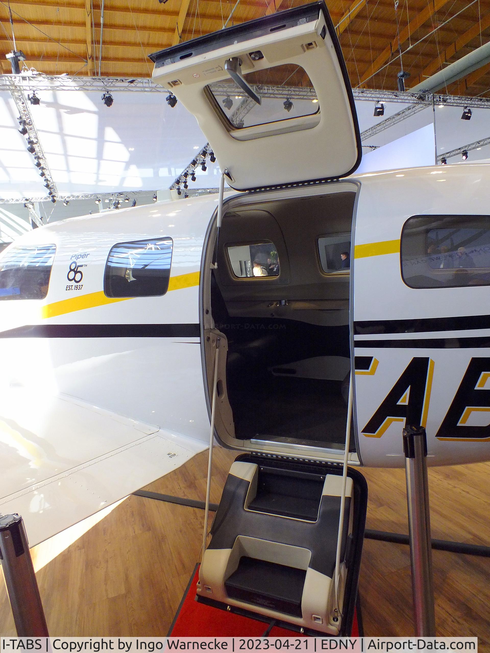I-TABS, 2022 Piper PA-46-350P Malibu Mirage C/N 4636795, Piper PA-46-350P Malibu Mirage at the AERO 2023, Friedrichshafen