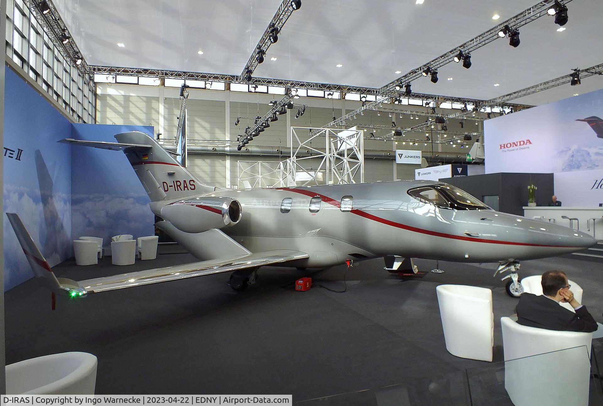 D-IRAS, 2016 Honda HA-420 HondaJet C/N 42000035, Honda HA-420 HondaJet at the AERO 2023, Friedrichshafen