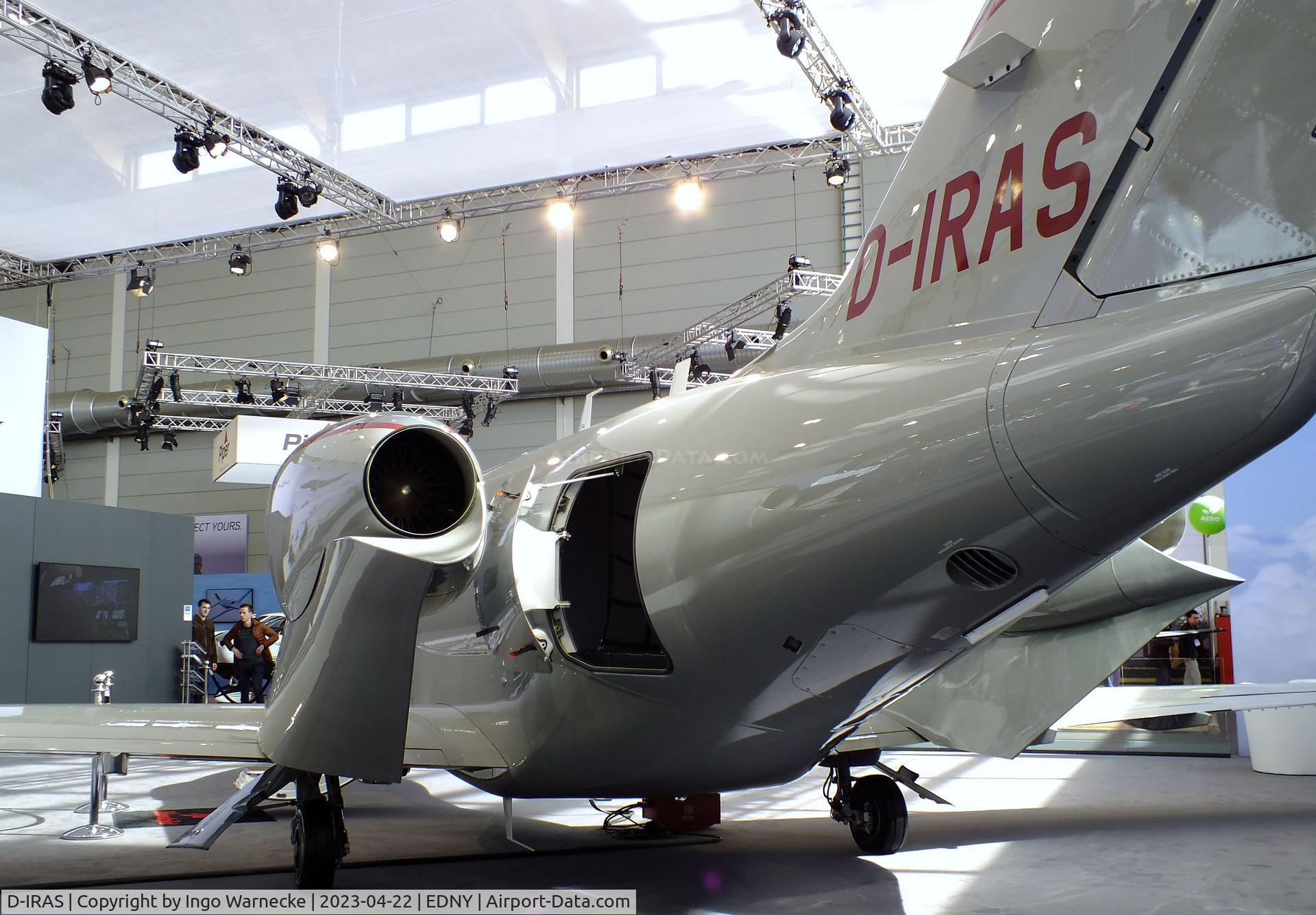 D-IRAS, 2016 Honda HA-420 HondaJet C/N 42000035, Honda HA-420 HondaJet at the AERO 2023, Friedrichshafen