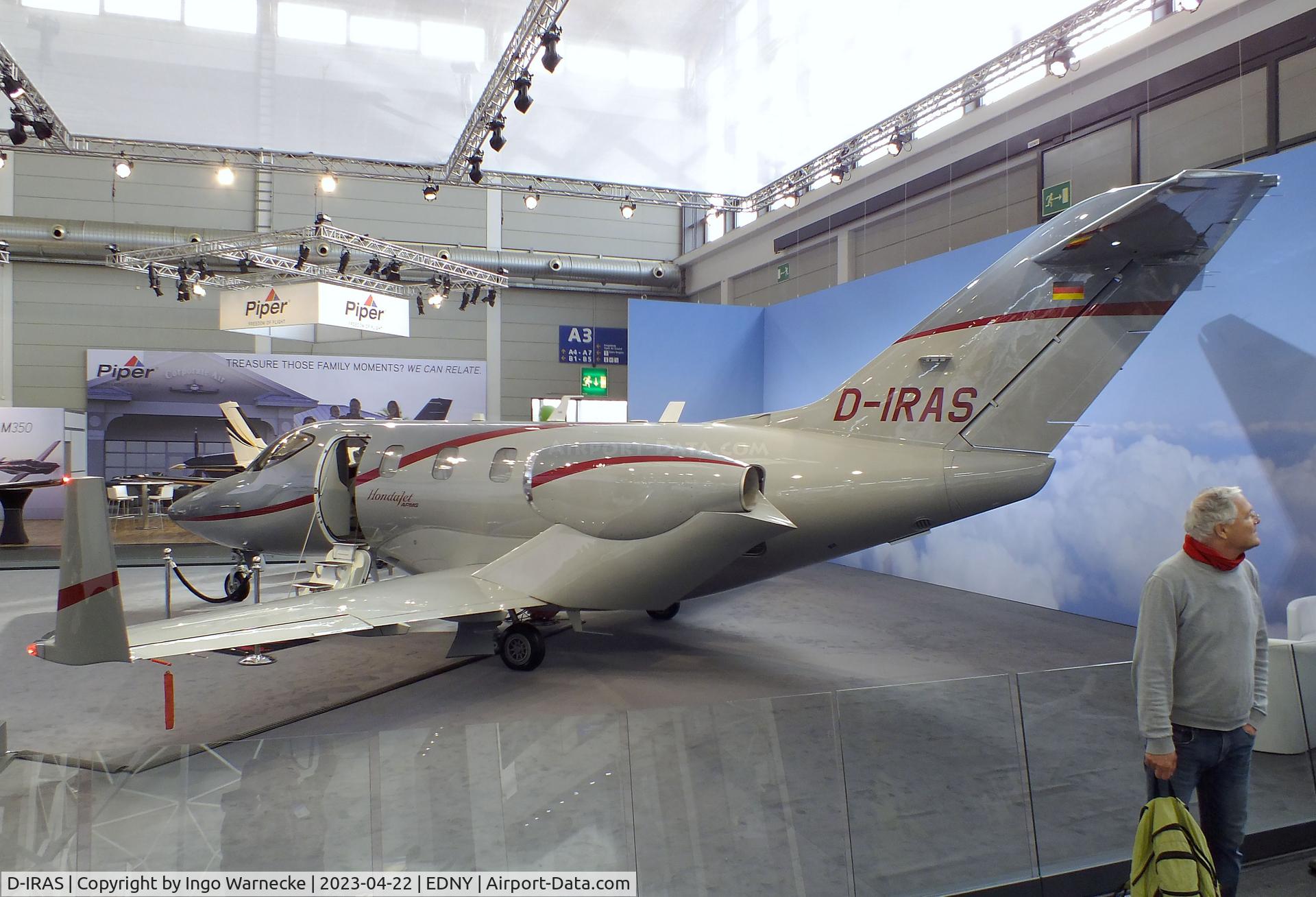 D-IRAS, 2016 Honda HA-420 HondaJet C/N 42000035, Honda HA-420 HondaJet at the AERO 2023, Friedrichshafen