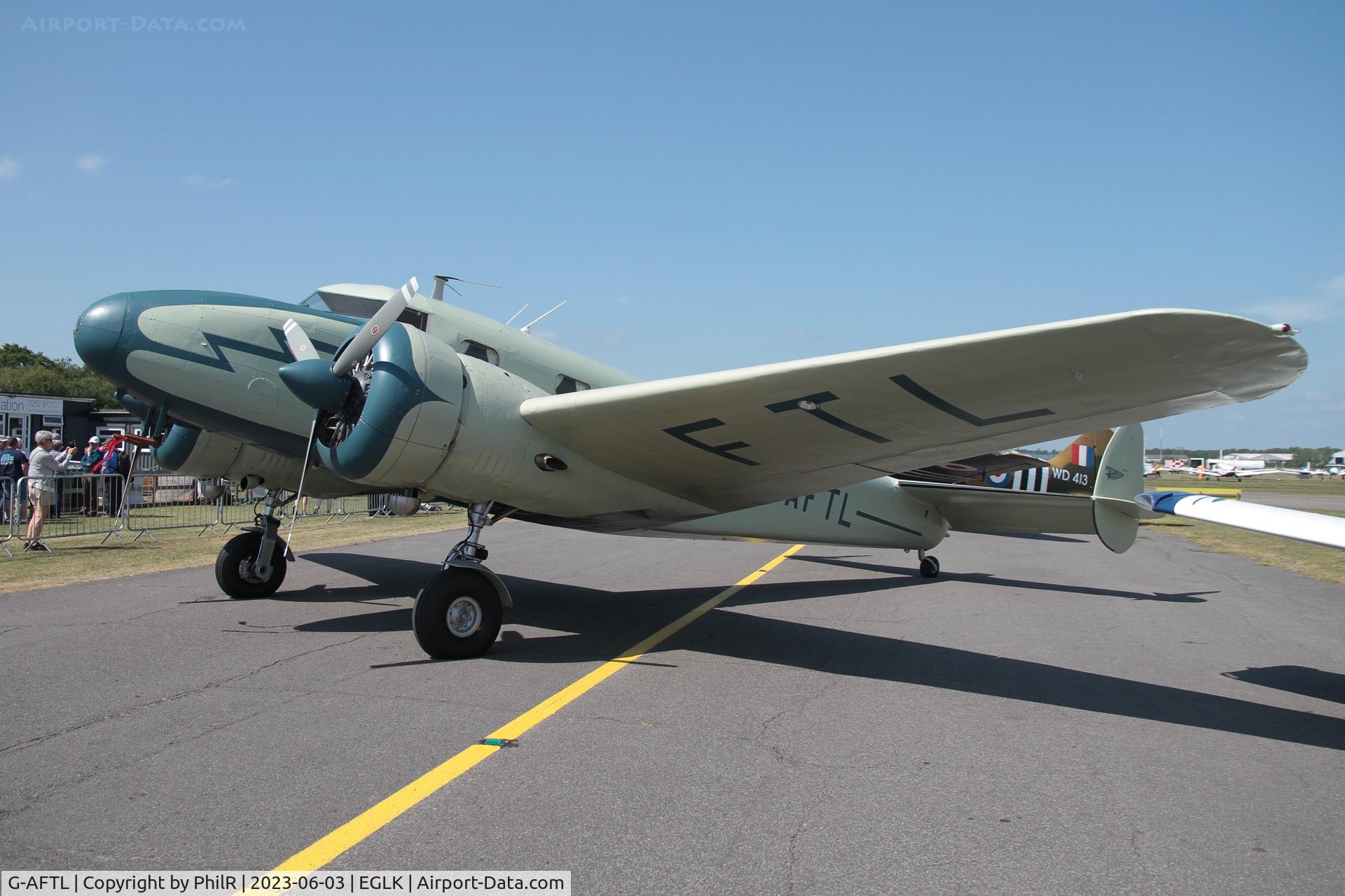 G-AFTL, 1936 Lockheed 12A Electra Junior C/N 1203, G-AFTL 1936 Lockheed 12A Electra Junior Blackbushe