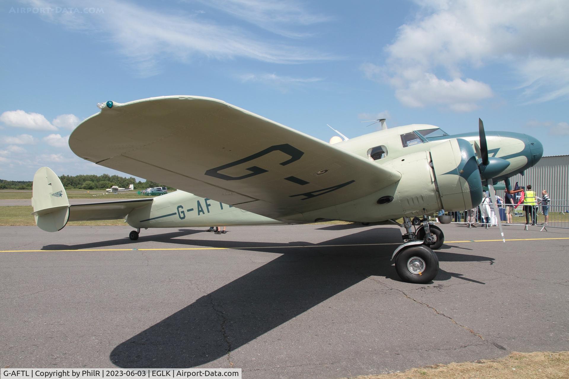 G-AFTL, 1936 Lockheed 12A Electra Junior C/N 1203, G-AFTL 1936 Lockheed 12A Electra Junior Blackbushe