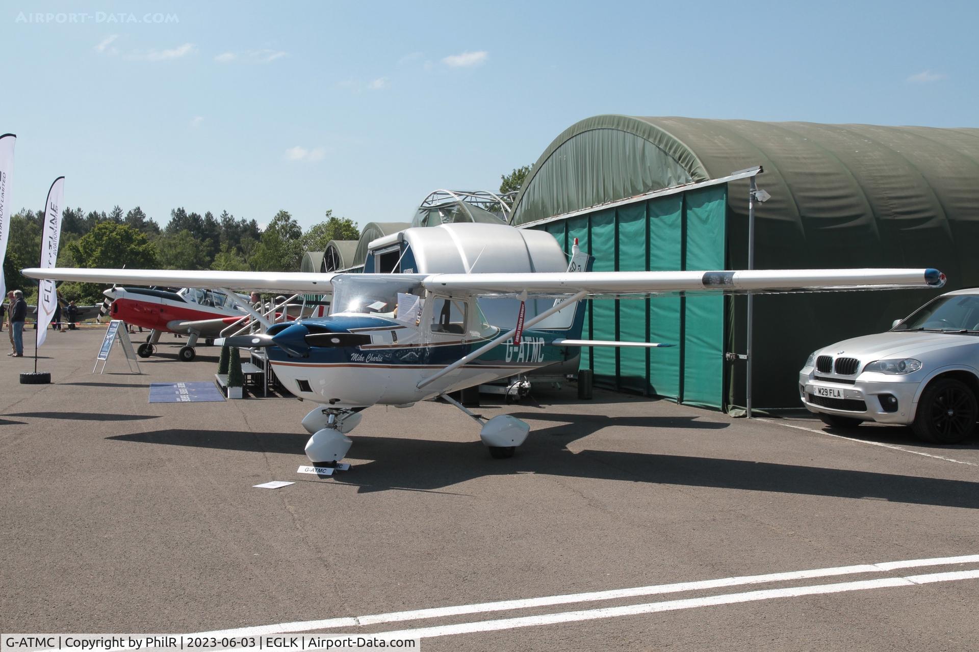 G-ATMC, 1966 Reims Cessna F150F C/N 0020, G-ATMC 1966 Reims Cessna F150F Blackbushe 03.06.23