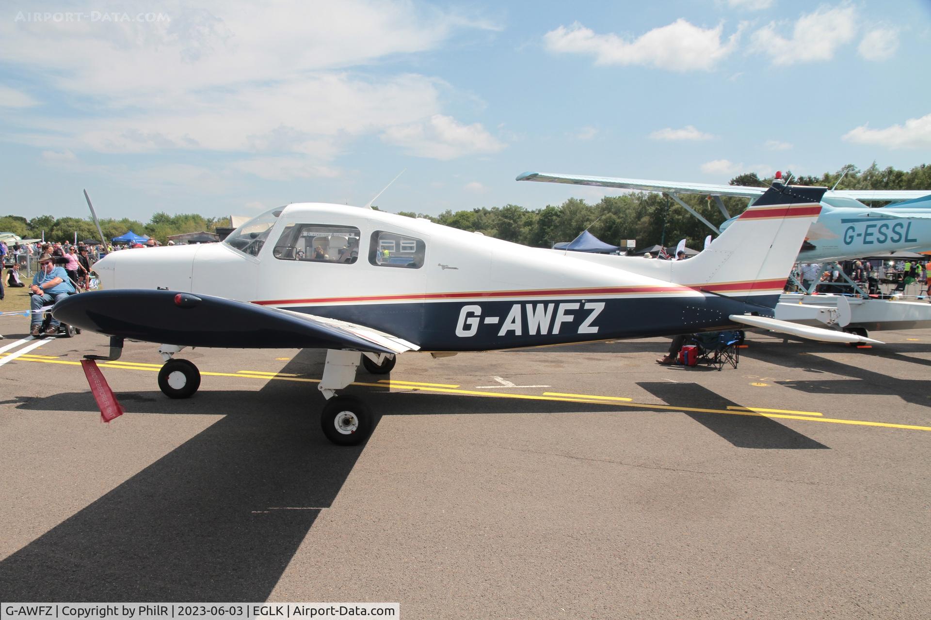 G-AWFZ, 1968 Beech A23-19 Musketeer Sport III C/N MB-323, G-AWFZ 1968 Beech 19A Muskateer Sport ll Blackbushe