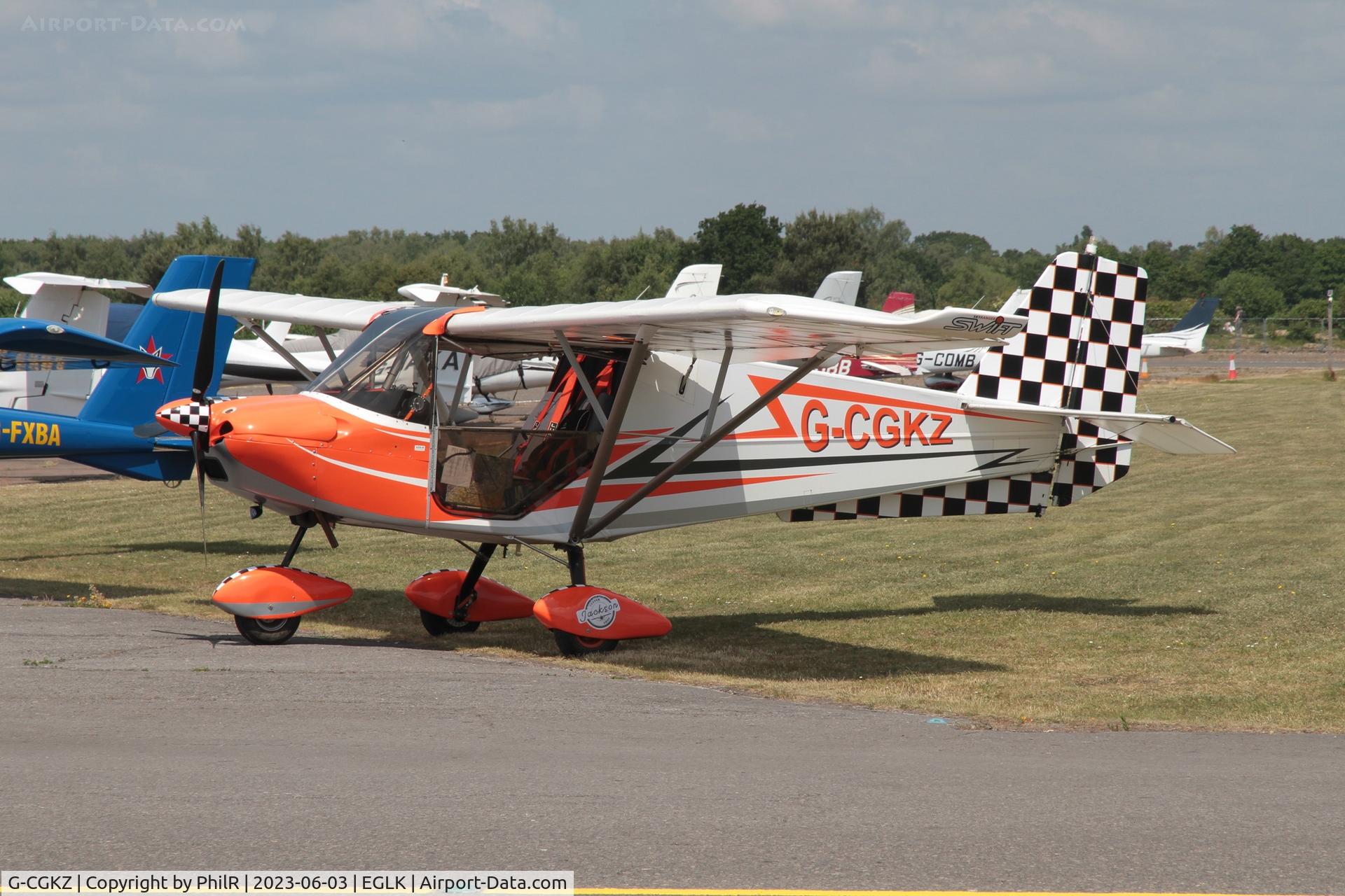 G-CGKZ, 2010 Best Off Skyranger Swift 912S(1) C/N BMAA/HB/596, G-CGKZ 2010 Skyranger Swift 912S(1) Blackbushe