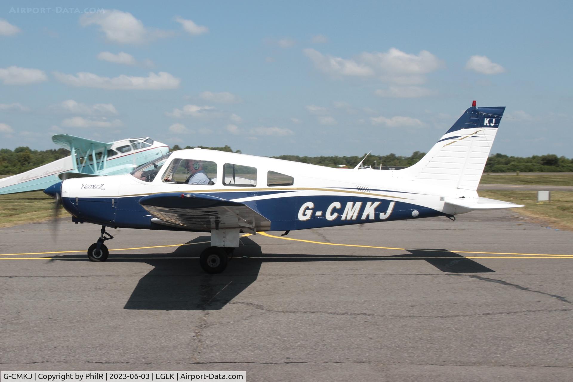 G-CMKJ, 1984 Piper PA-28-161 Cherokee Warrior II C/N 28-8416086, G-CMKJ 1984 Piper PA-28 Cherokee Warrior ll Blackbushe