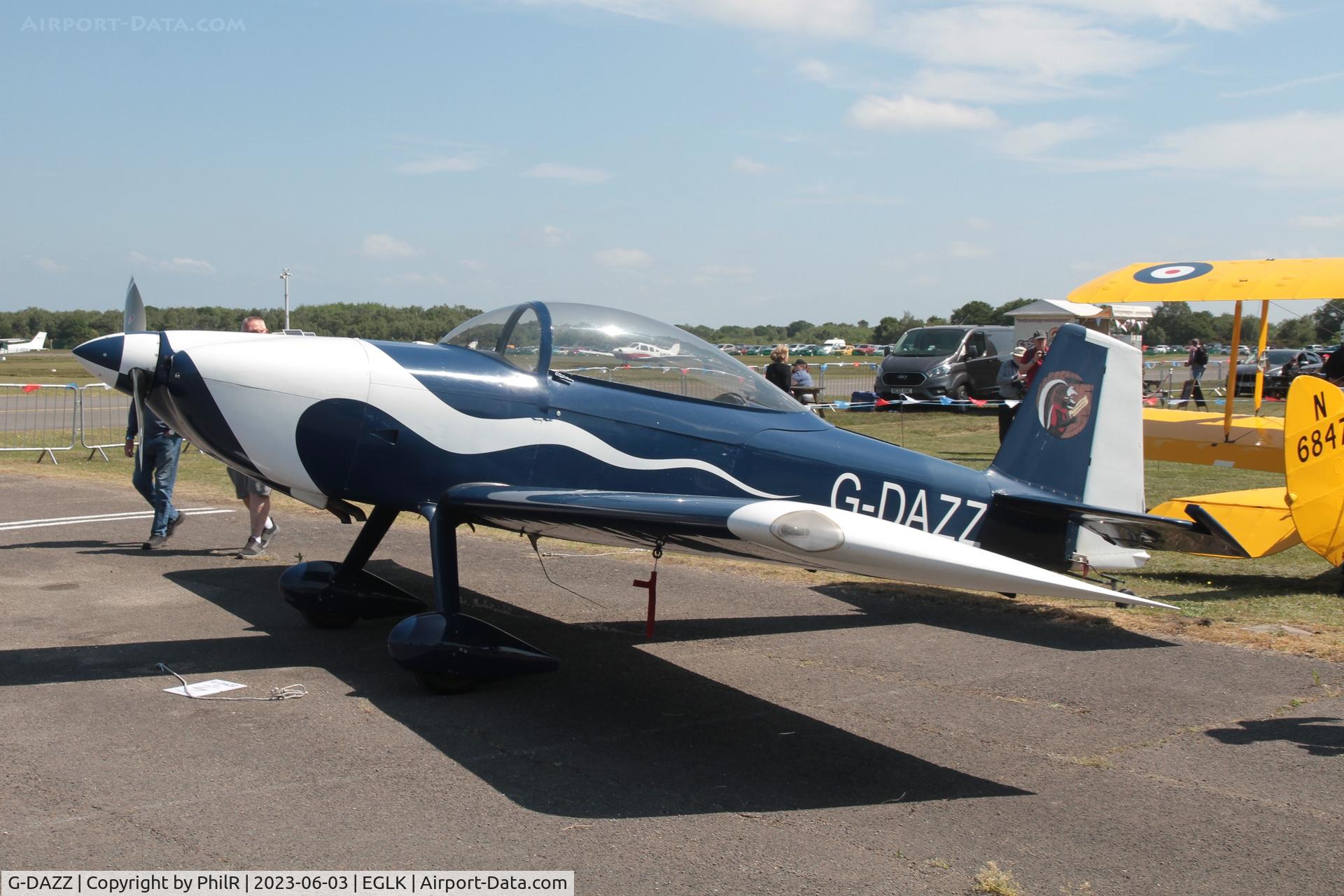 G-DAZZ, 2006 Vans RV-8 C/N PFA 303-14245, G-DAZZ 2006 Vans RV-8 Blackbushe