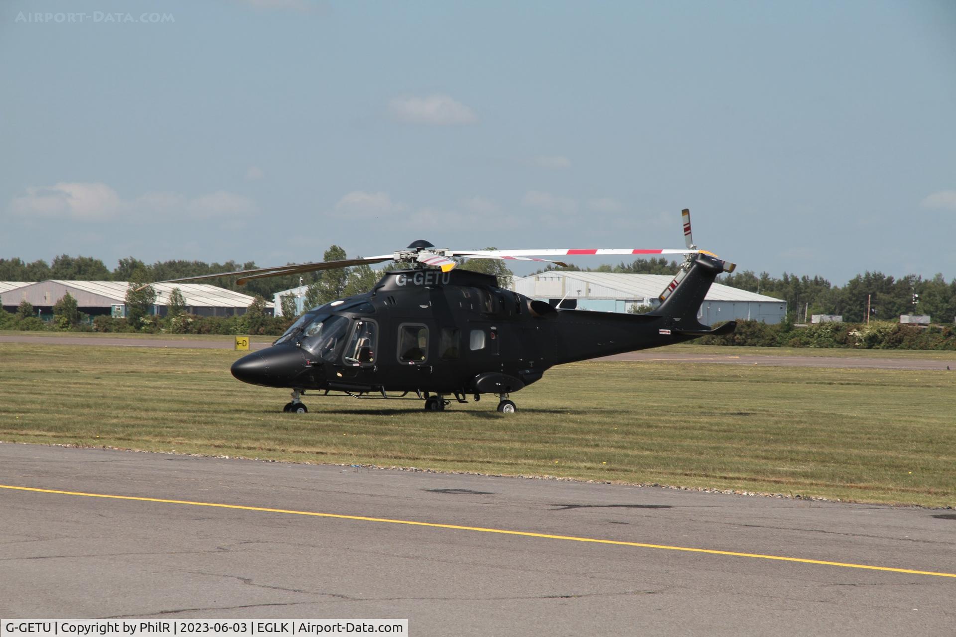 G-GETU, 2017 Leonardo AW169 C/N 69053, G-GETU 2017 Leonardo SPA AW169 Blackbushe