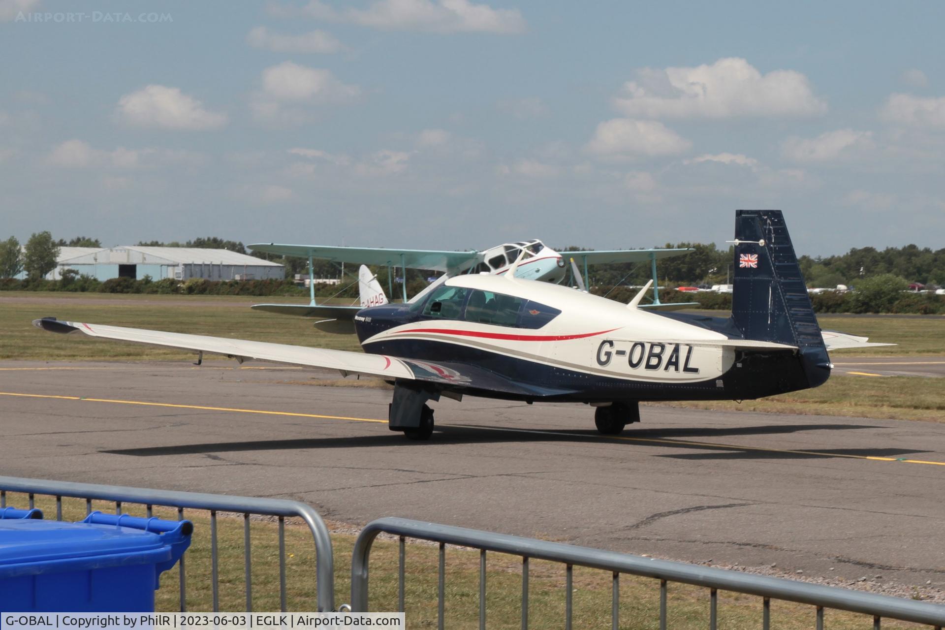 G-OBAL, 1986 Mooney M20J 201 C/N 24-1601, G-OBAL 1986 Mooney Aircraft Corp Mooney M20J Blackbushe