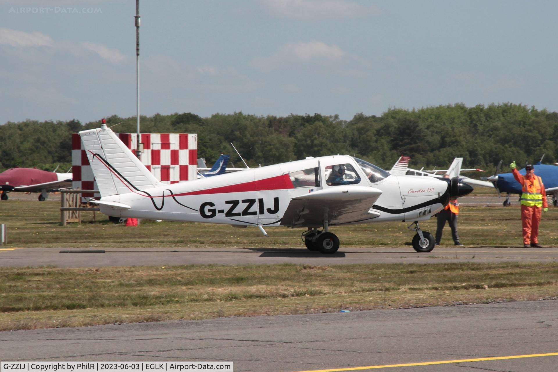 G-ZZIJ, 1966 Piper PA-28-180 Cherokee C/N 28-3639, G-ZZIJ 1966 Piper PA-28 Cherokee Blackbushe