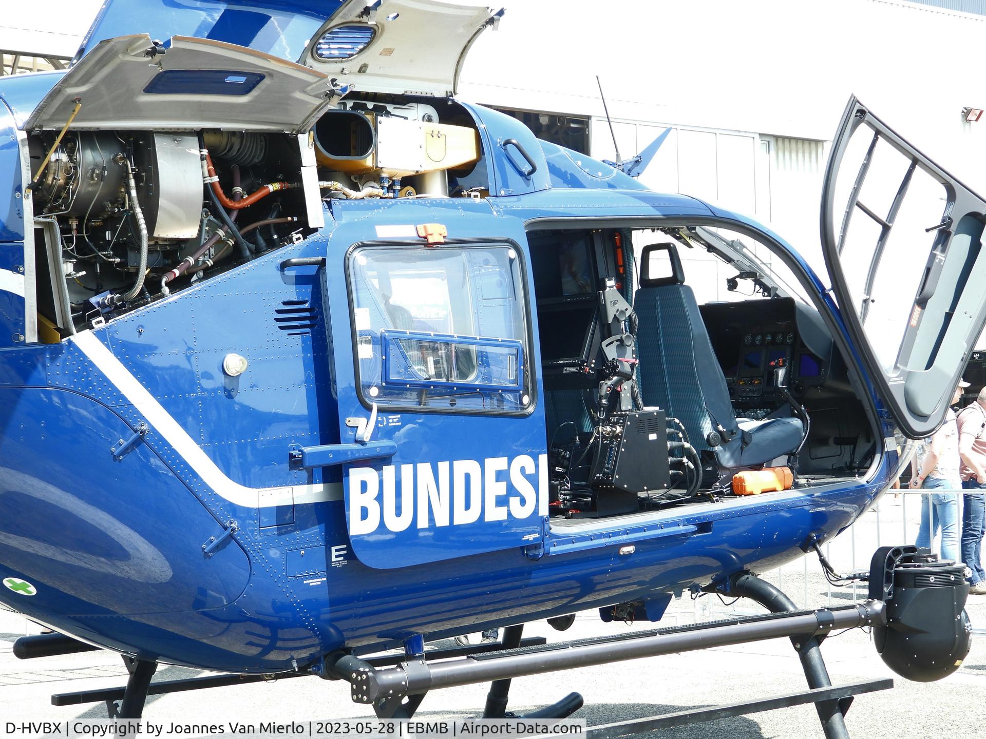D-HVBX, 2004 Eurocopter EC-135T-2 C/N 0349, Melsbroek