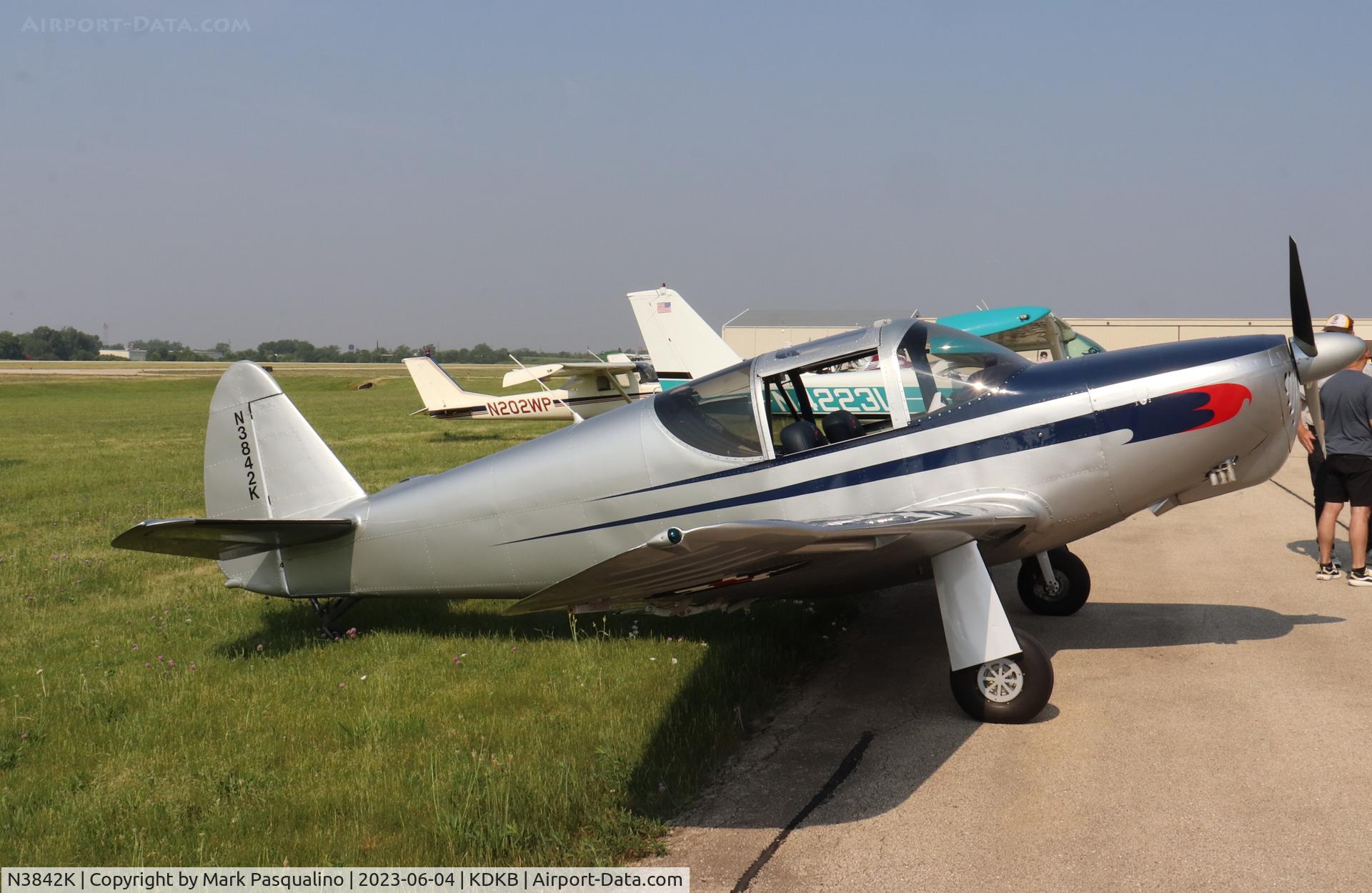 N3842K, 1948 Temco GC-1B Swift C/N 3542, Swift GC-1B