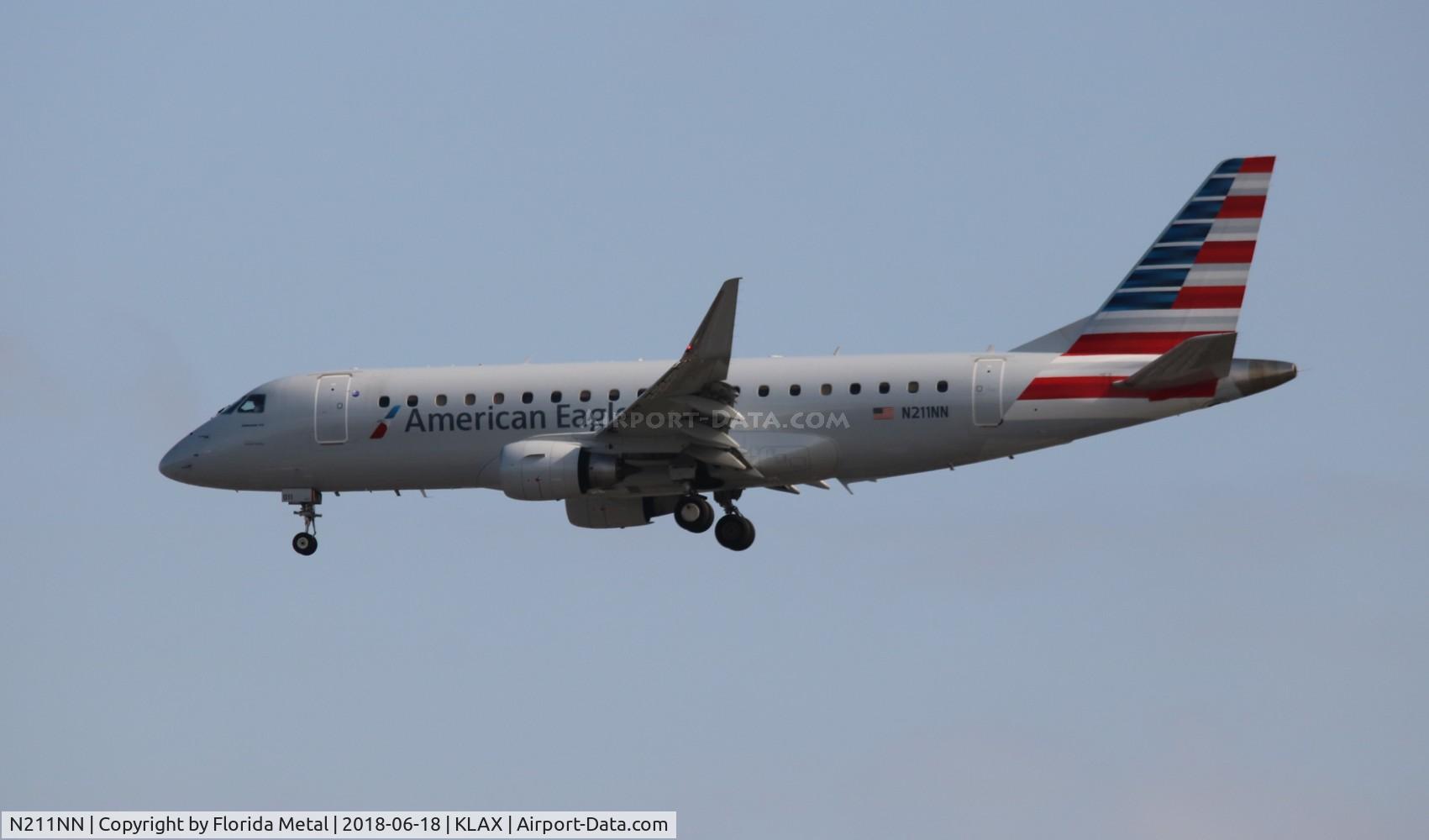 N211NN, 2015 Embraer 175LR (ERJ-170-200LR) C/N 17000501, CPZ/Eagle E175 zx