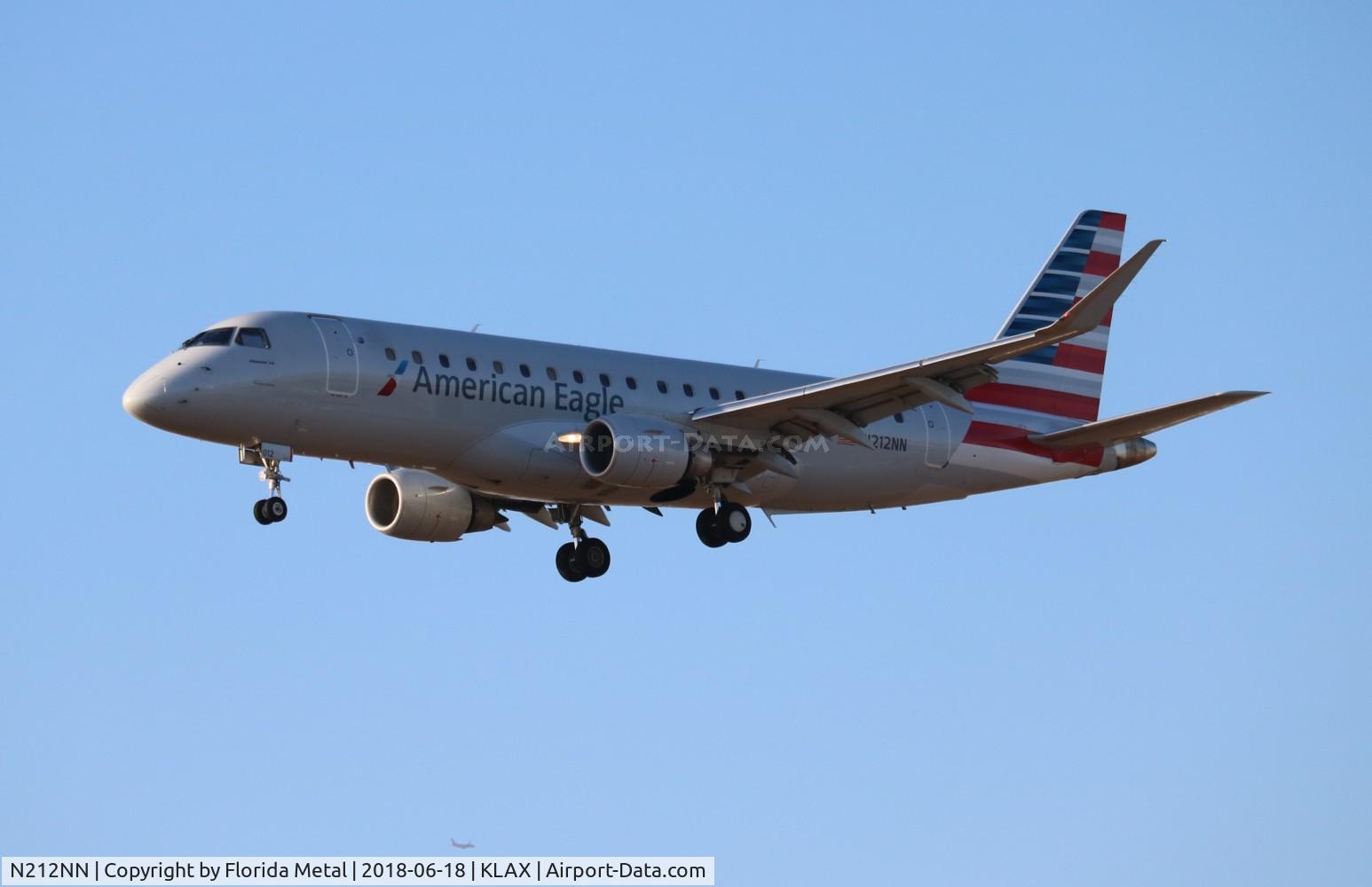 N212NN, 2015 Embraer 175LR (ERJ-170-200LR) C/N 17000504, CPZ/Eagle E175 zx