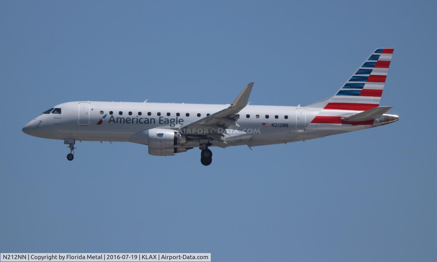 N212NN, 2015 Embraer 175LR (ERJ-170-200LR) C/N 17000504, CPZ/Eagle E175 zx