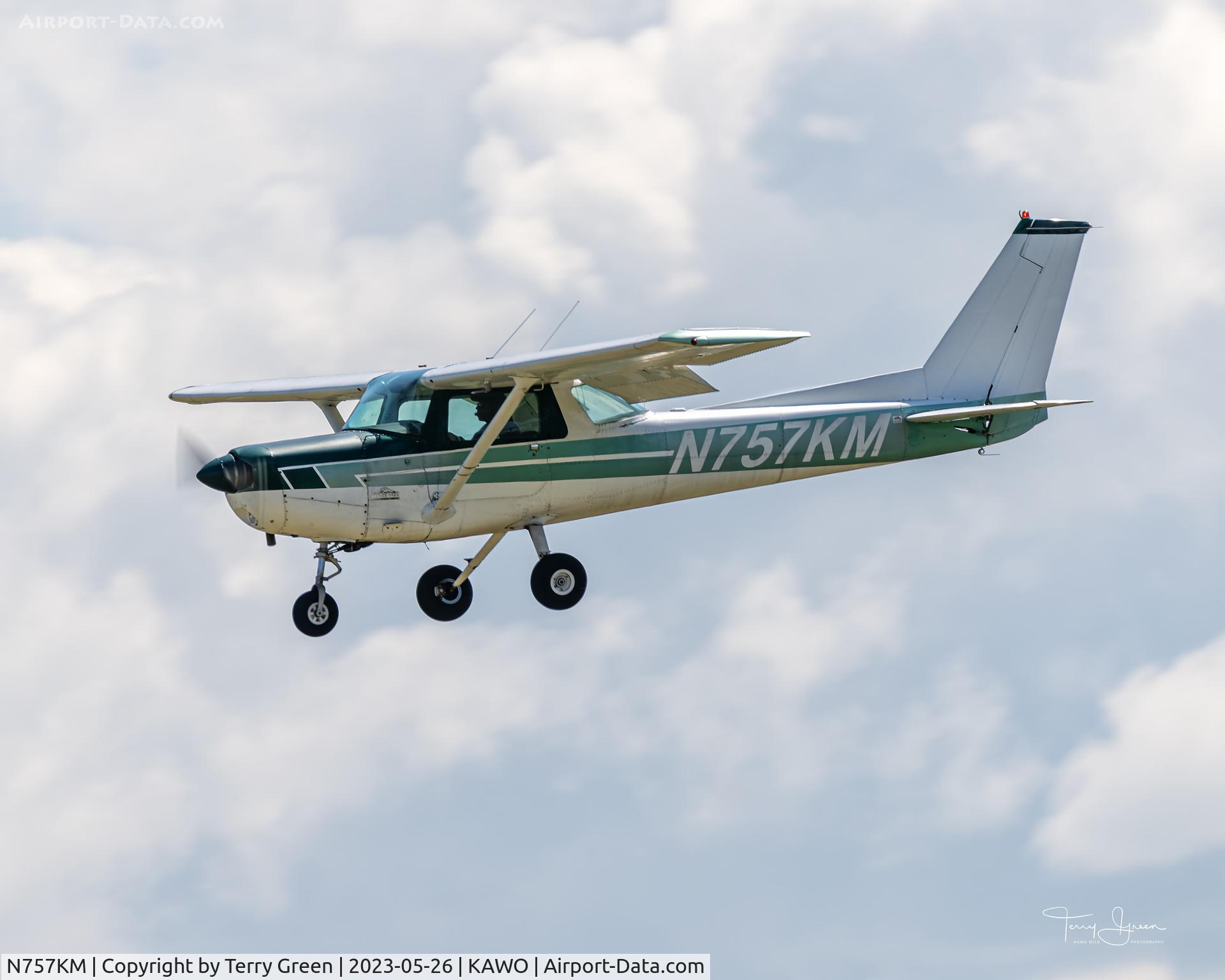 N757KM, 1977 Cessna 152 C/N 15279801, Clover Park Technical College