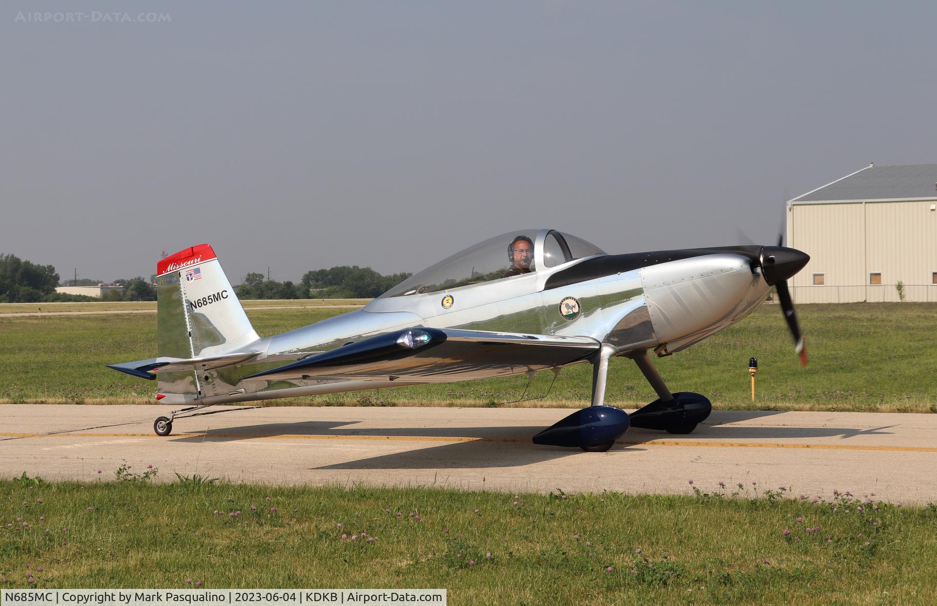N685MC, 2022 Vans RV-8 C/N 83324, Vans RV-8