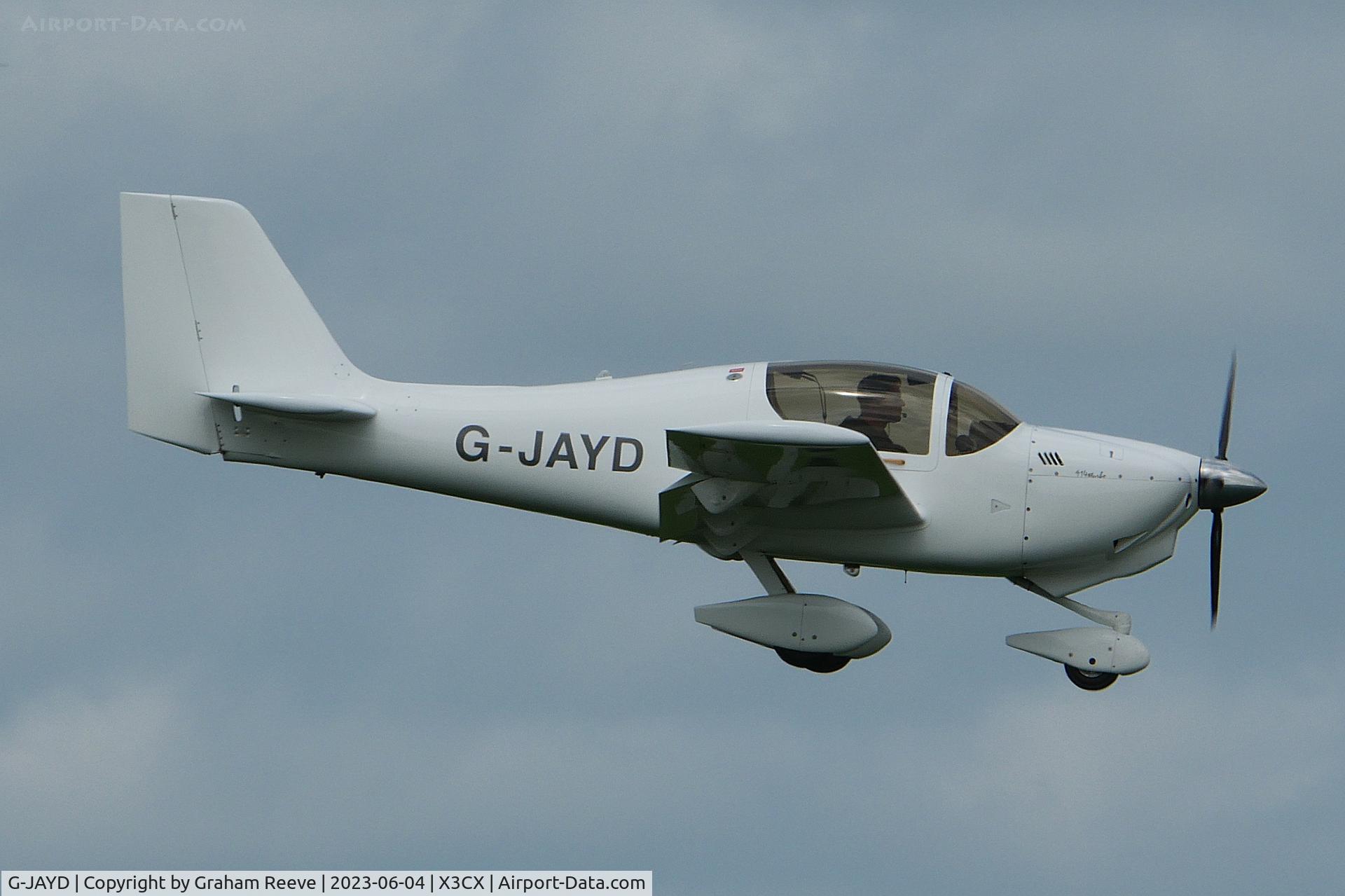 G-JAYD, 2005 Europa XS Tri-Gear C/N PFA 247-13887, Landing at Northrepps.