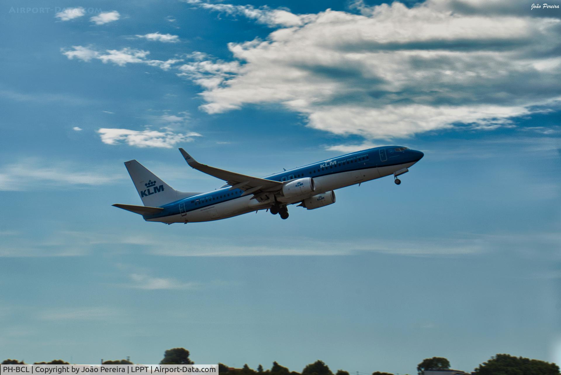 PH-BCL, 2019 Boeing 737-800 C/N 63624, KLM B738 at LPPT