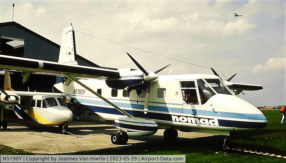 N5190Y, 1976 GAF N22B Nomad C/N N22B-026, Slide scan