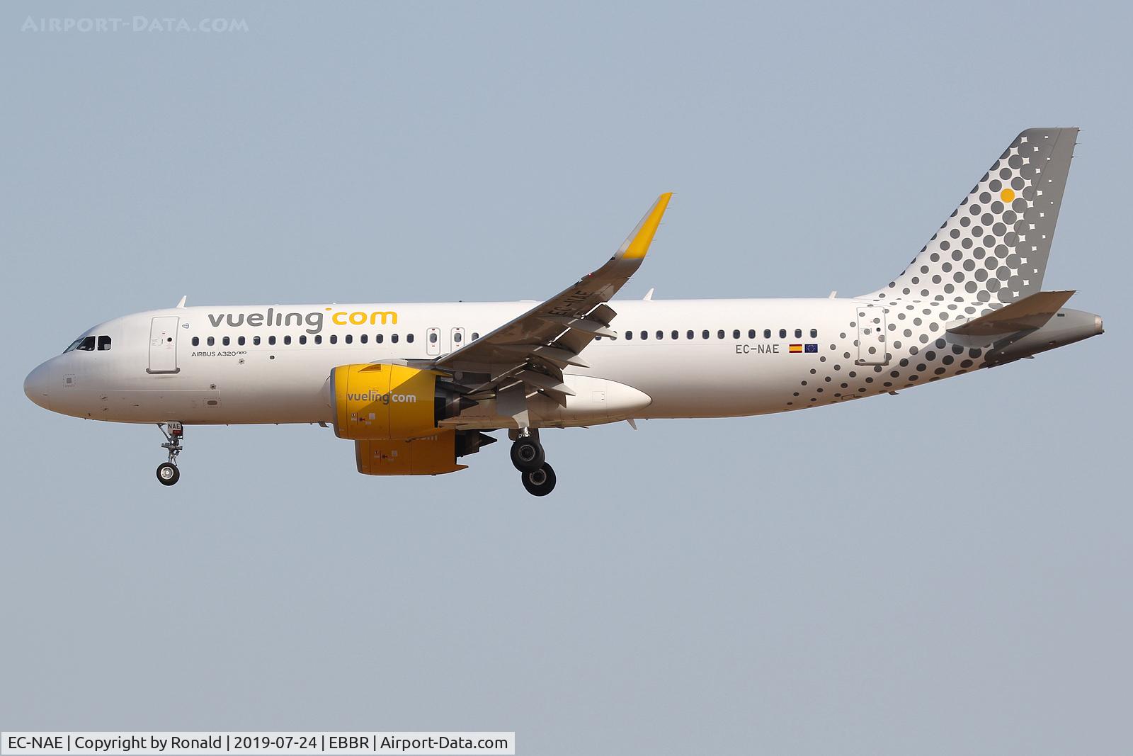 EC-NAE, 2018 Airbus A320-271N C/N 8467, at bru