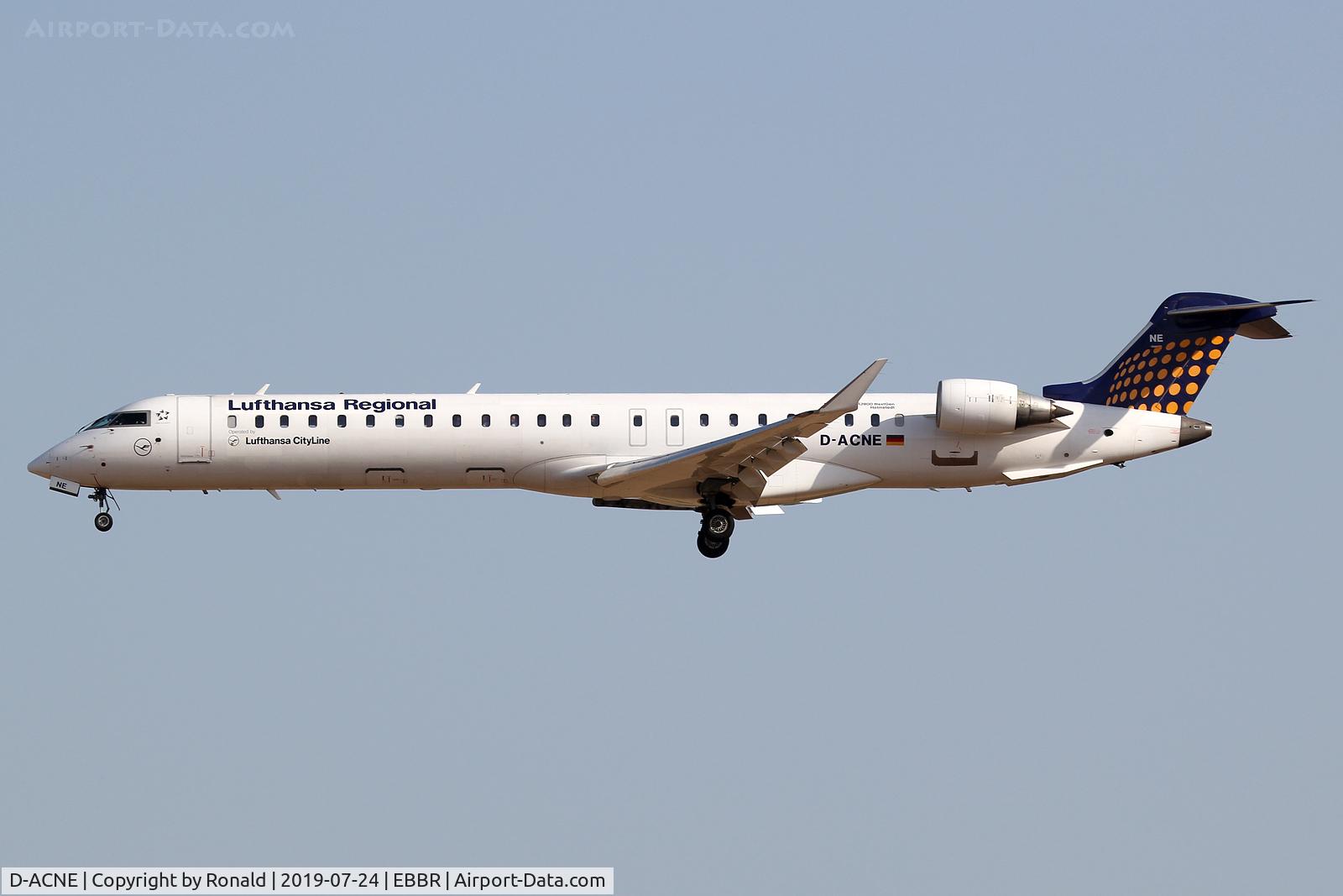D-ACNE, 2009 Bombardier CRJ-900ER (CL-600-2D24) C/N 15241, at bru