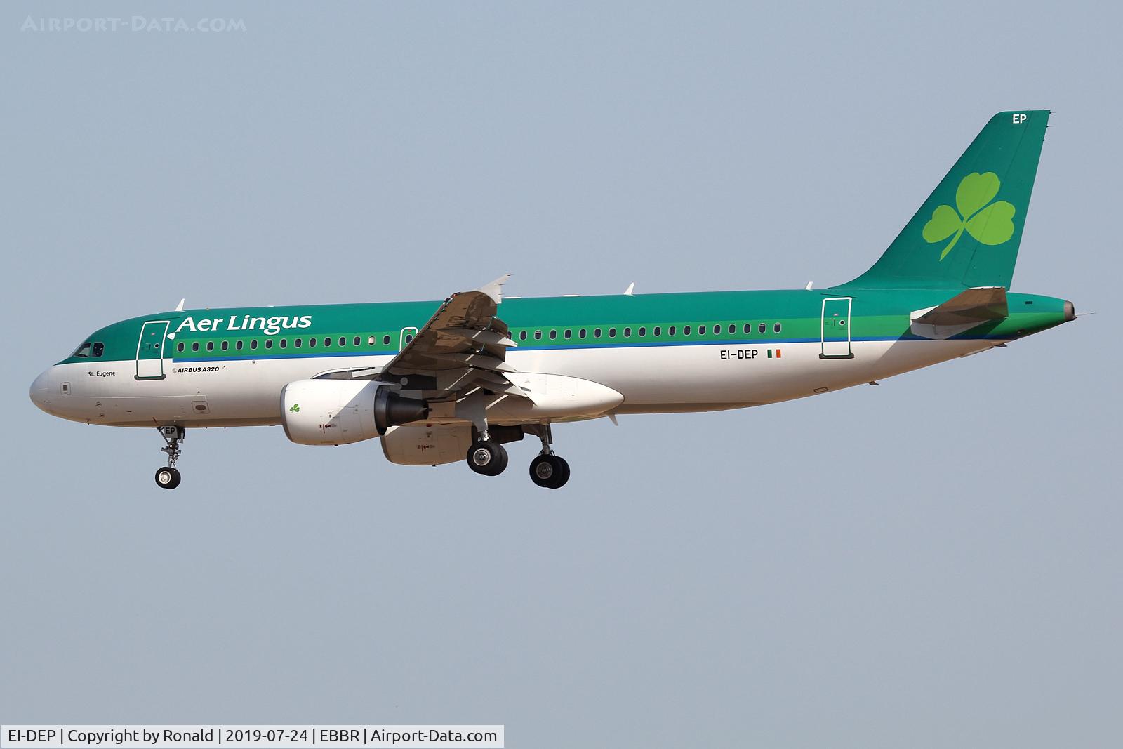 EI-DEP, 2005 Airbus A320-214 C/N 2542, at bru
