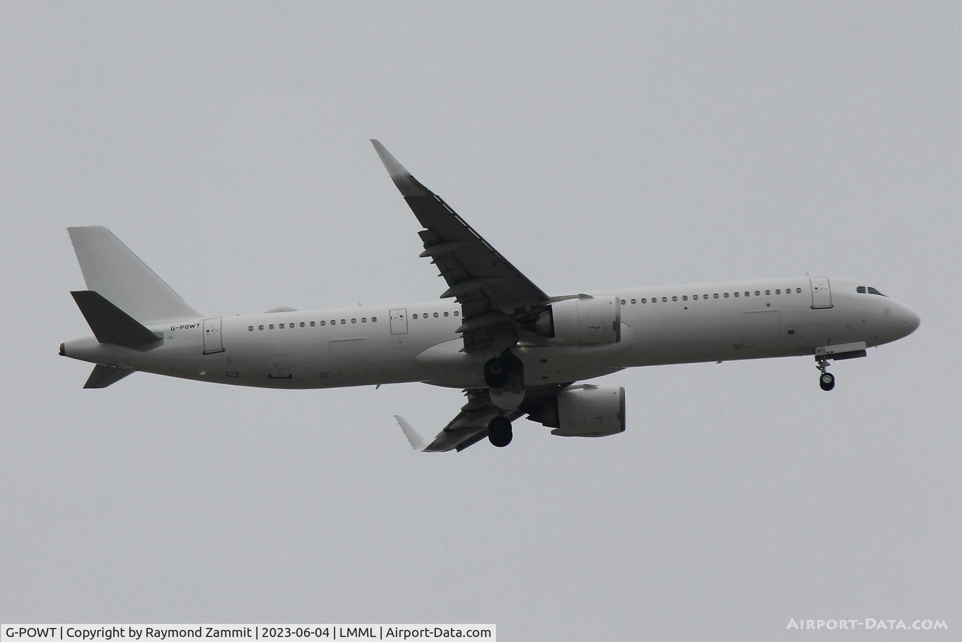 G-POWT, 2019 Airbus A321-251NX C/N 8830, A321NX G-POWT Titan Airways