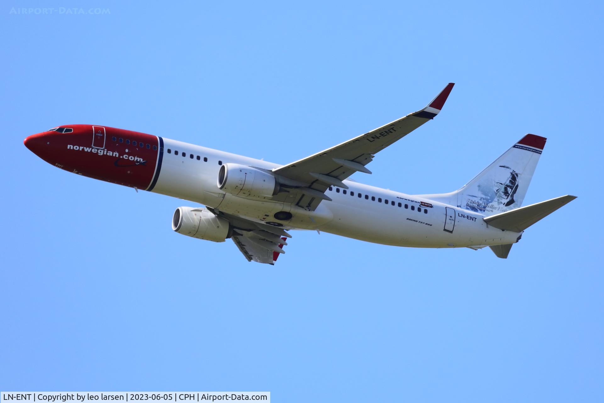 LN-ENT, 2017 Boeing 737-8JP C/N 42282, Copenhagen 5.6.2023