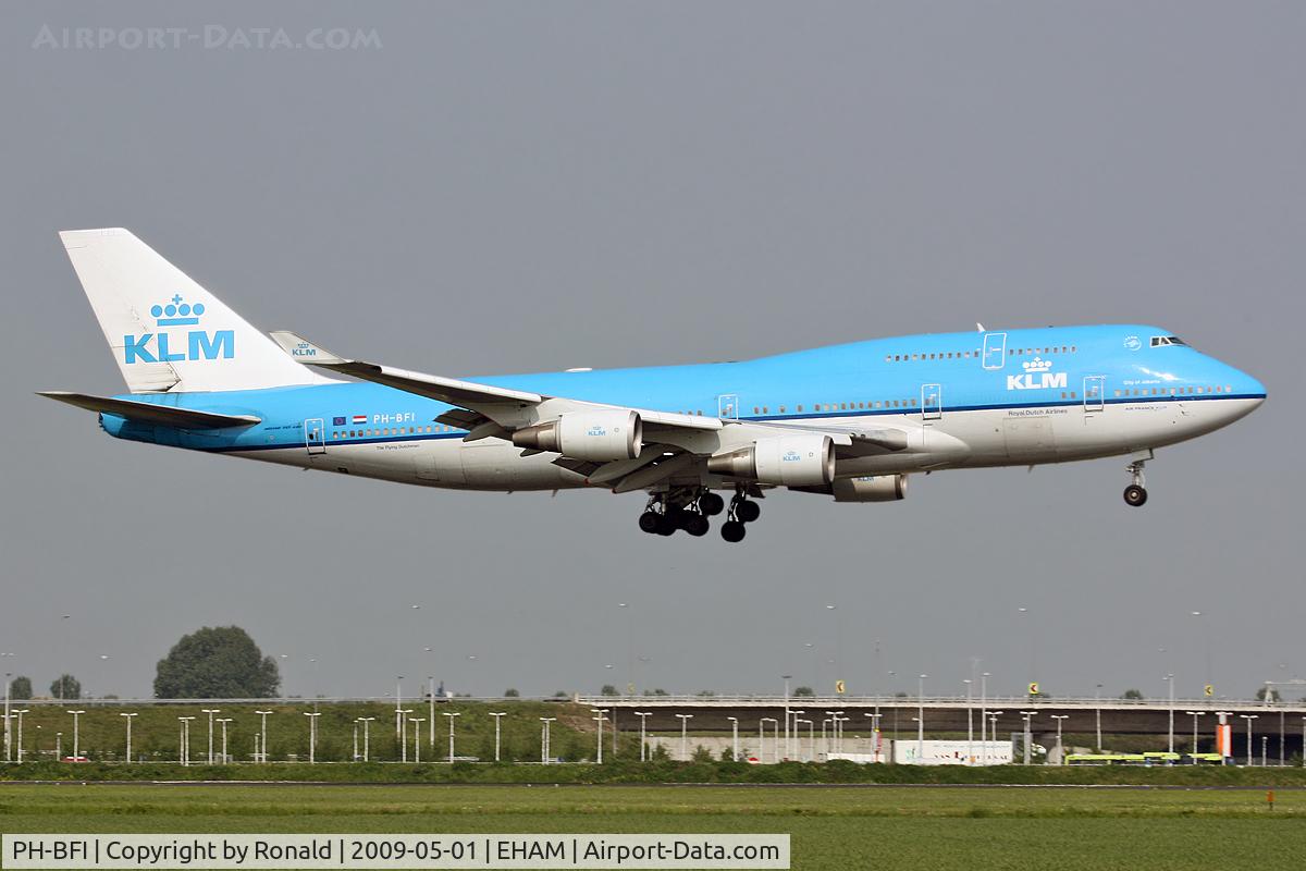 PH-BFI, 1991 Boeing 747-406BC C/N 25086, at spl