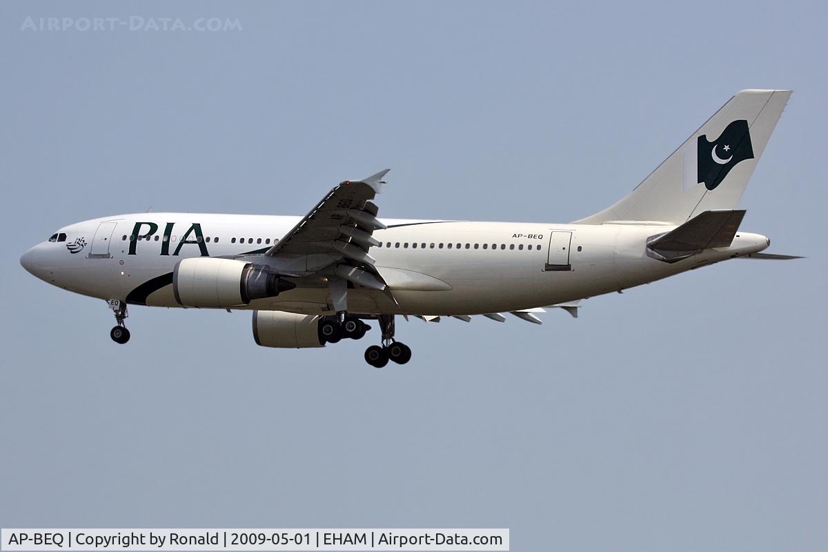 AP-BEQ, 1992 Airbus A310-308 C/N 656, at spl