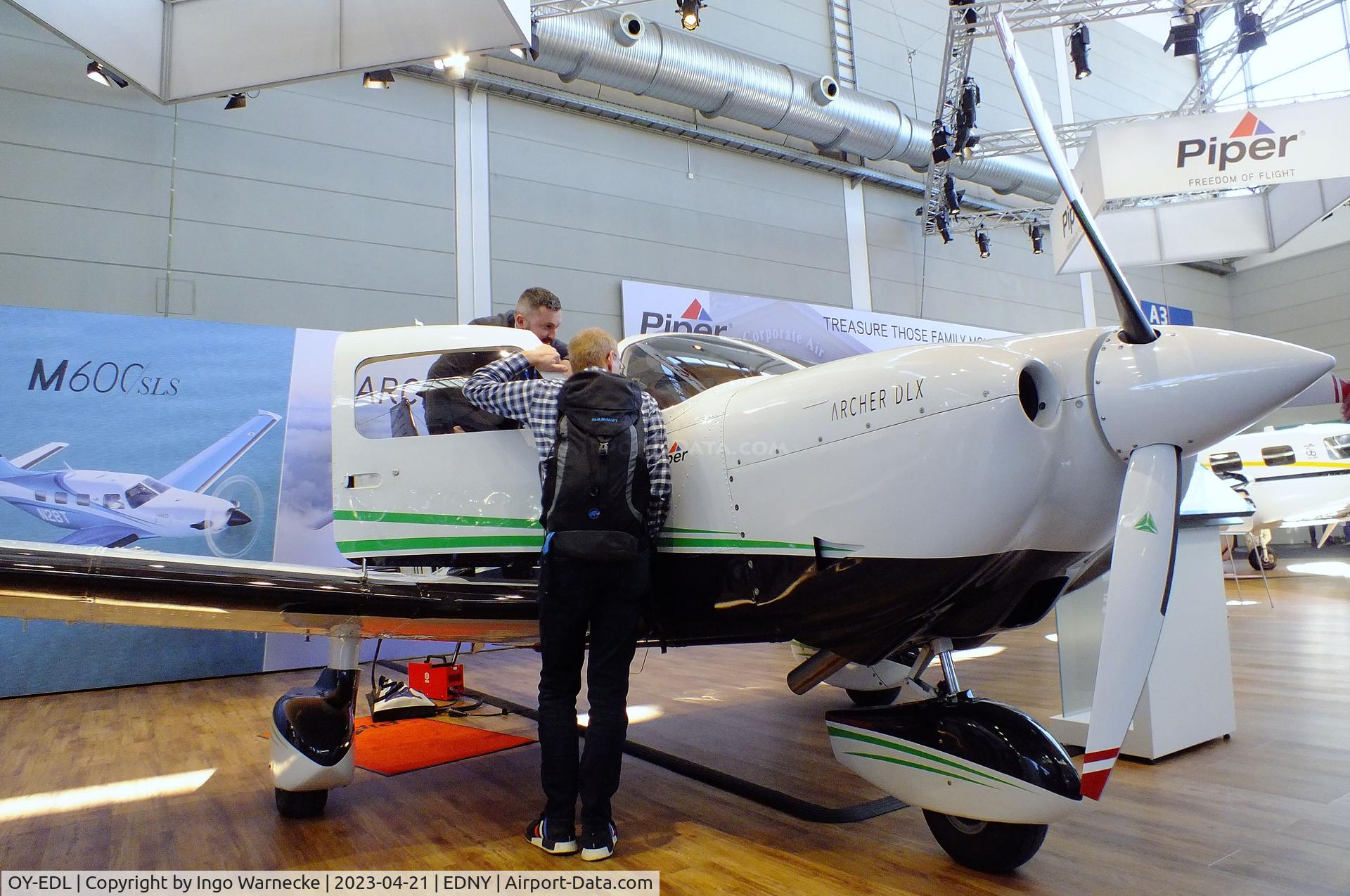 OY-EDL, 2020 Piper PA-28-181 Archer III DLX C/N 2881371, Piper PA-28-181 Archer III DLX at the AERO 2023, Friedrichshafen