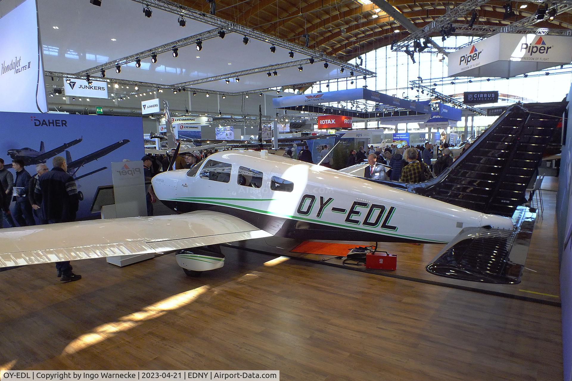 OY-EDL, 2020 Piper PA-28-181 Archer III DLX C/N 2881371, Piper PA-28-181 Archer III DLX at the AERO 2023, Friedrichshafen