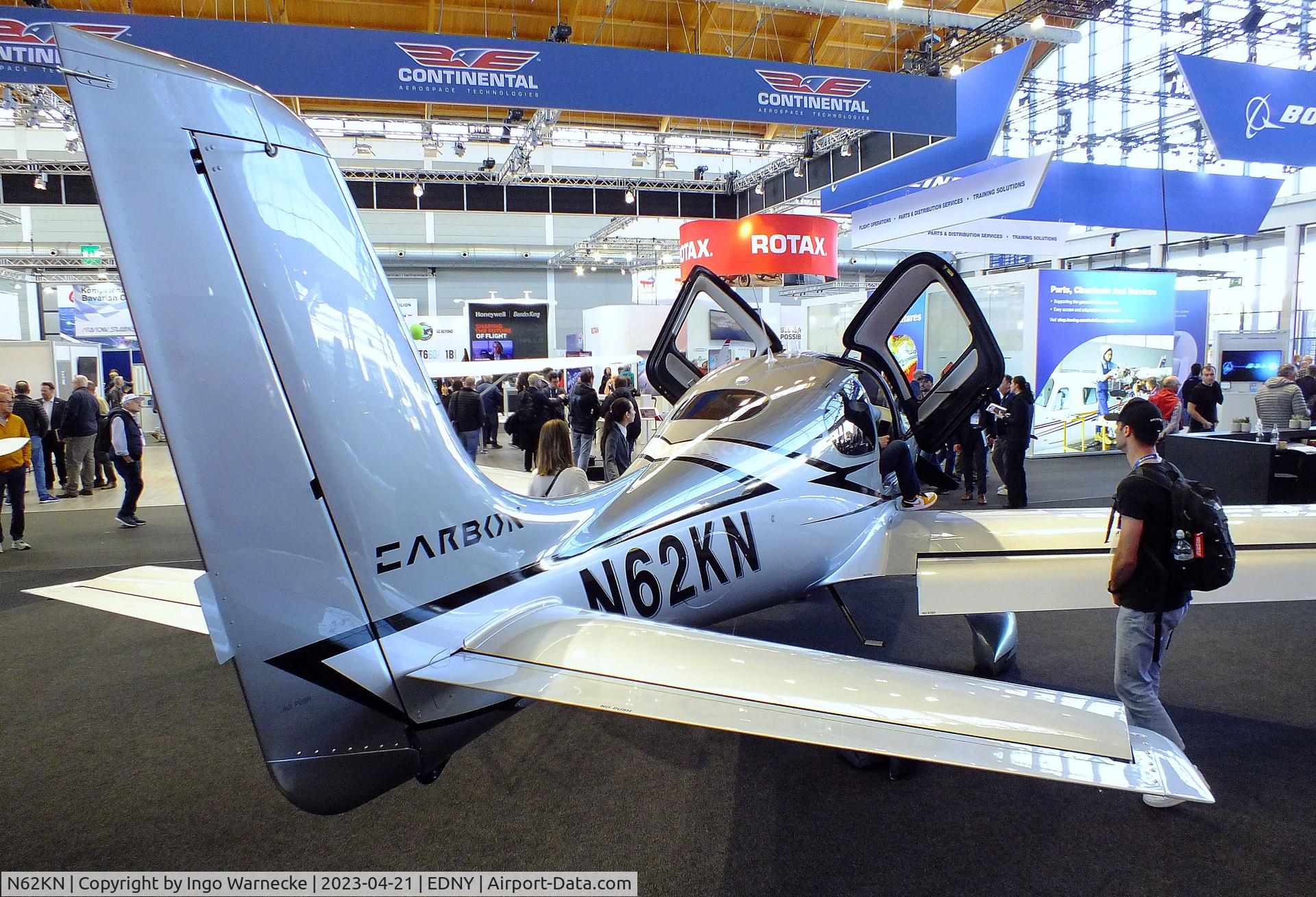N62KN, Cirrus SR22T C/N 9111, Cirrus SR22T at the AERO 2023, Friedrichshafen