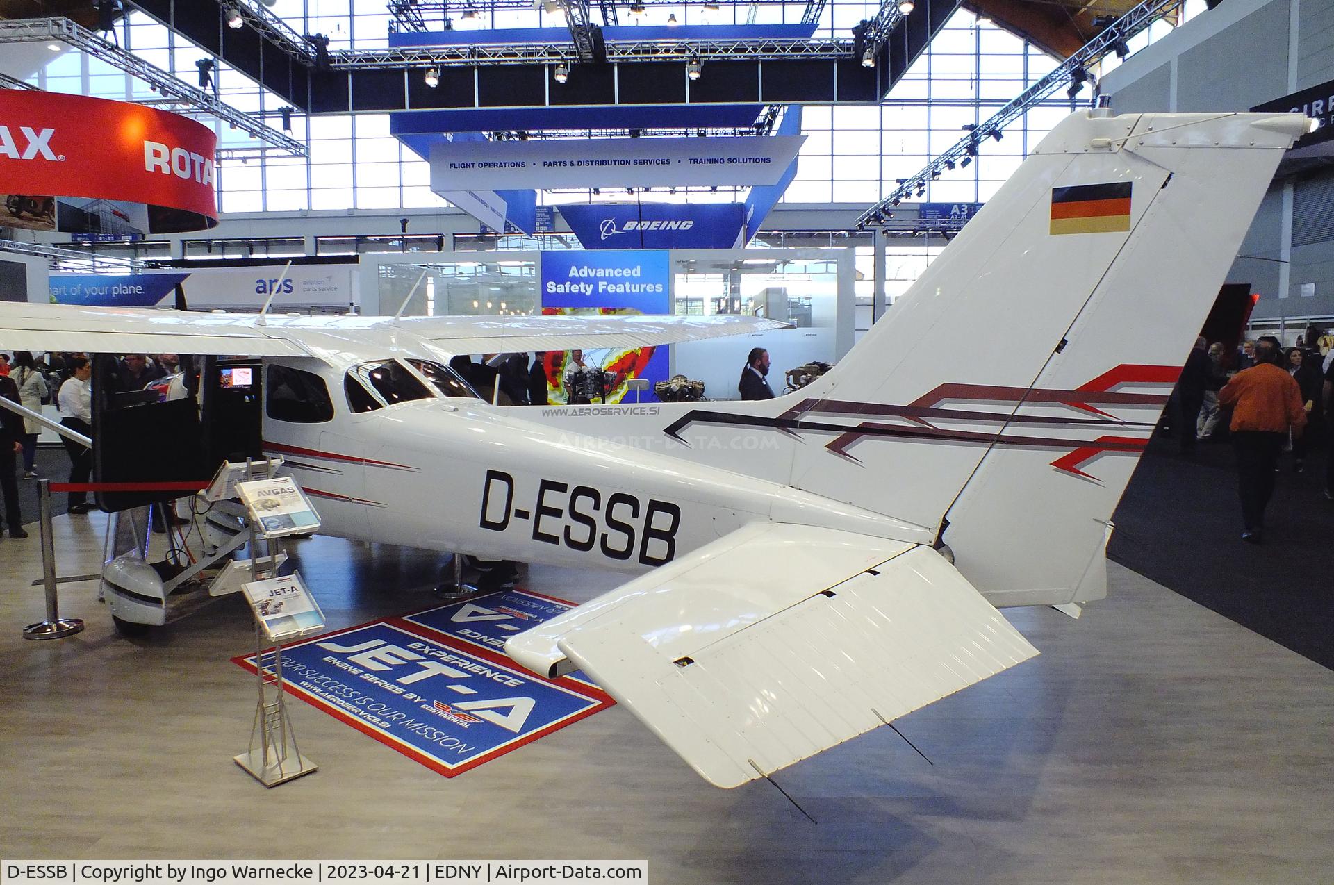 D-ESSB, Cessna 172R C/N 17280133, Cessna 172R at the AERO 2023, Friedrichshafen