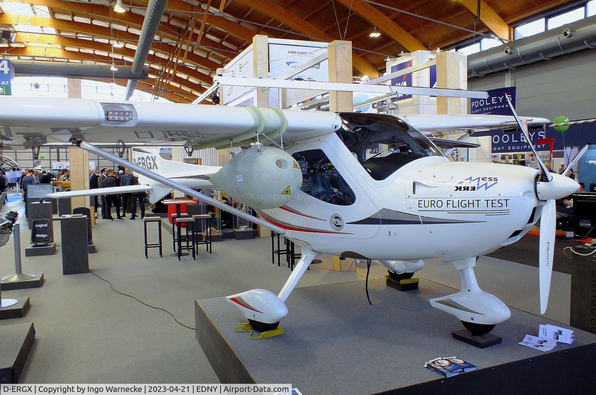D-ERGX, 2012 Remos GX C/N 418, Remos GX with underwing sensor-pod at the AERO 2023, Friedrichshafen