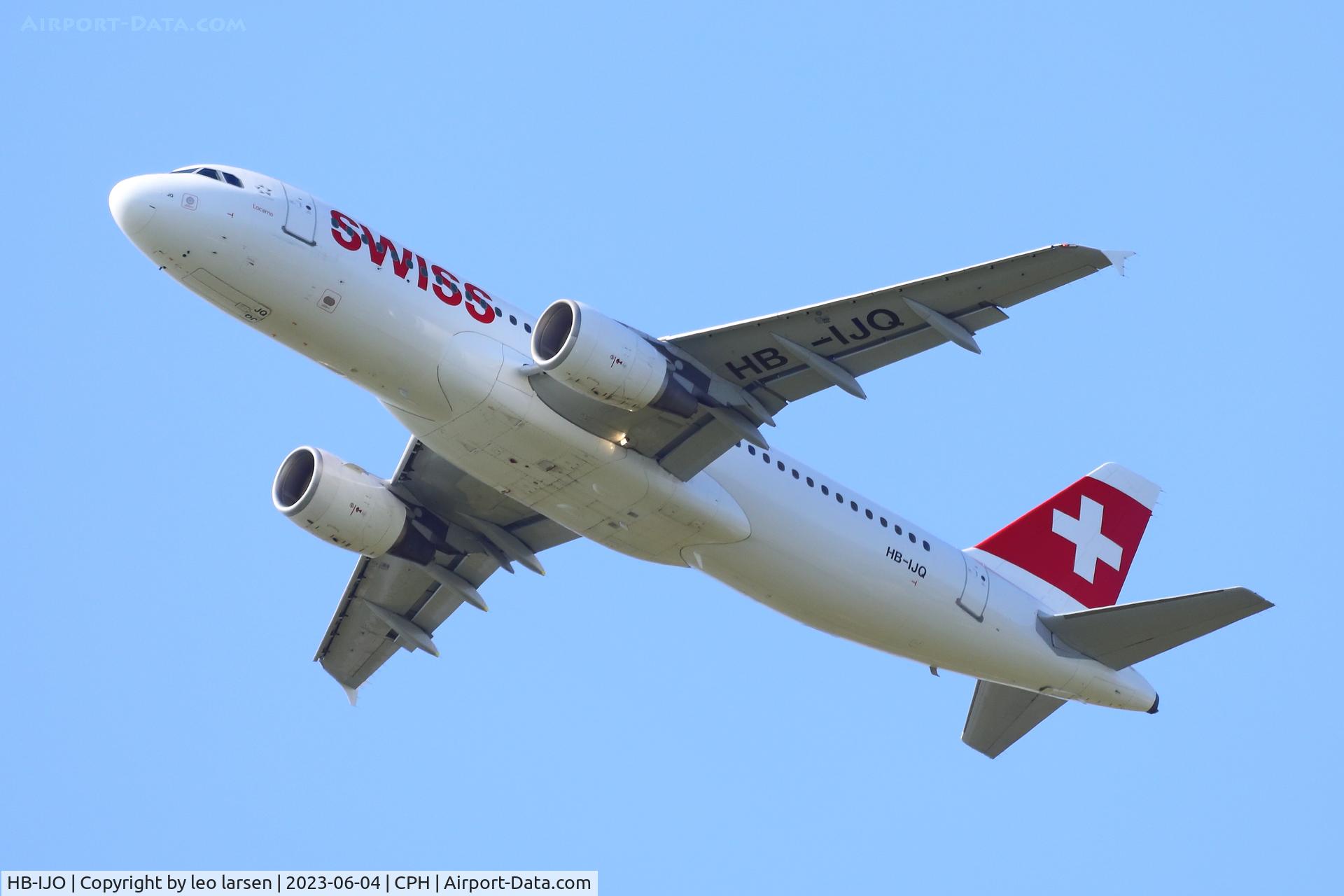 HB-IJO, 1997 Airbus A320-214 C/N 673, Copenhagen 4.6.2023