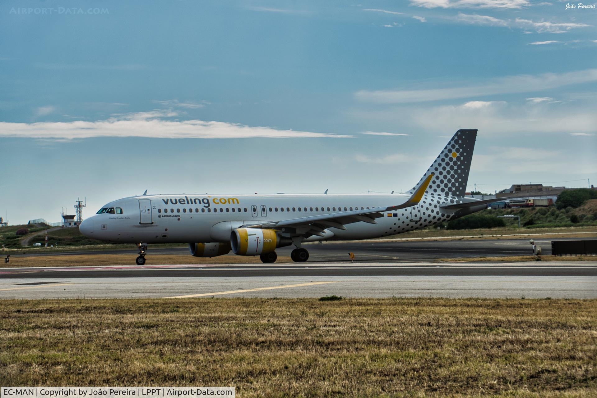 EC-MAN, 2014 Airbus A320-214 C/N 6079, Vueling A320 at LPPT
