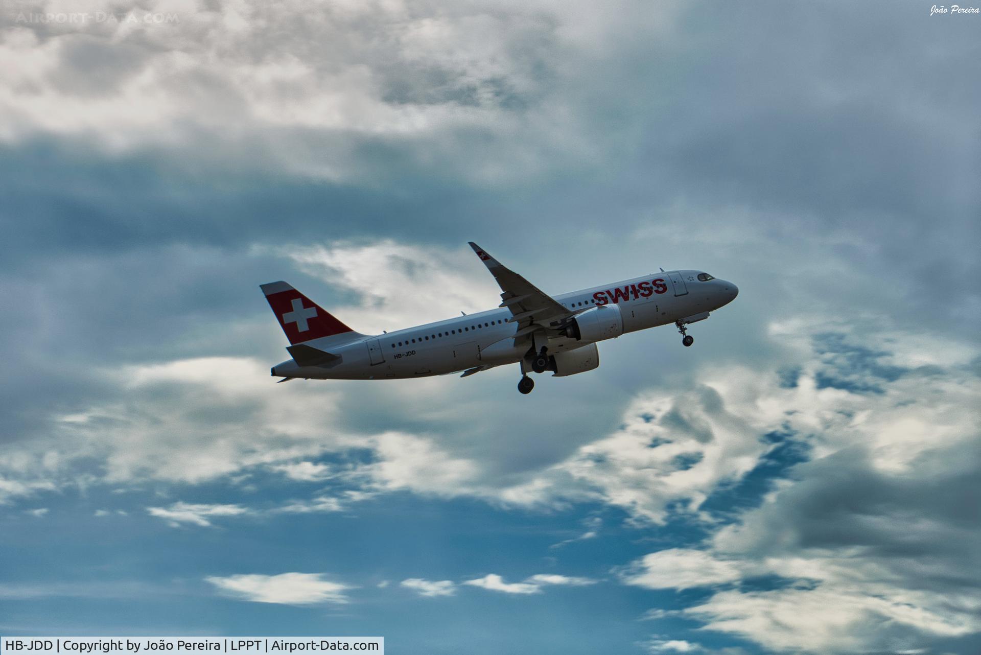 HB-JDD, 2021 Airbus A320-271N C/N 10944, Swiss A320N at LPPT