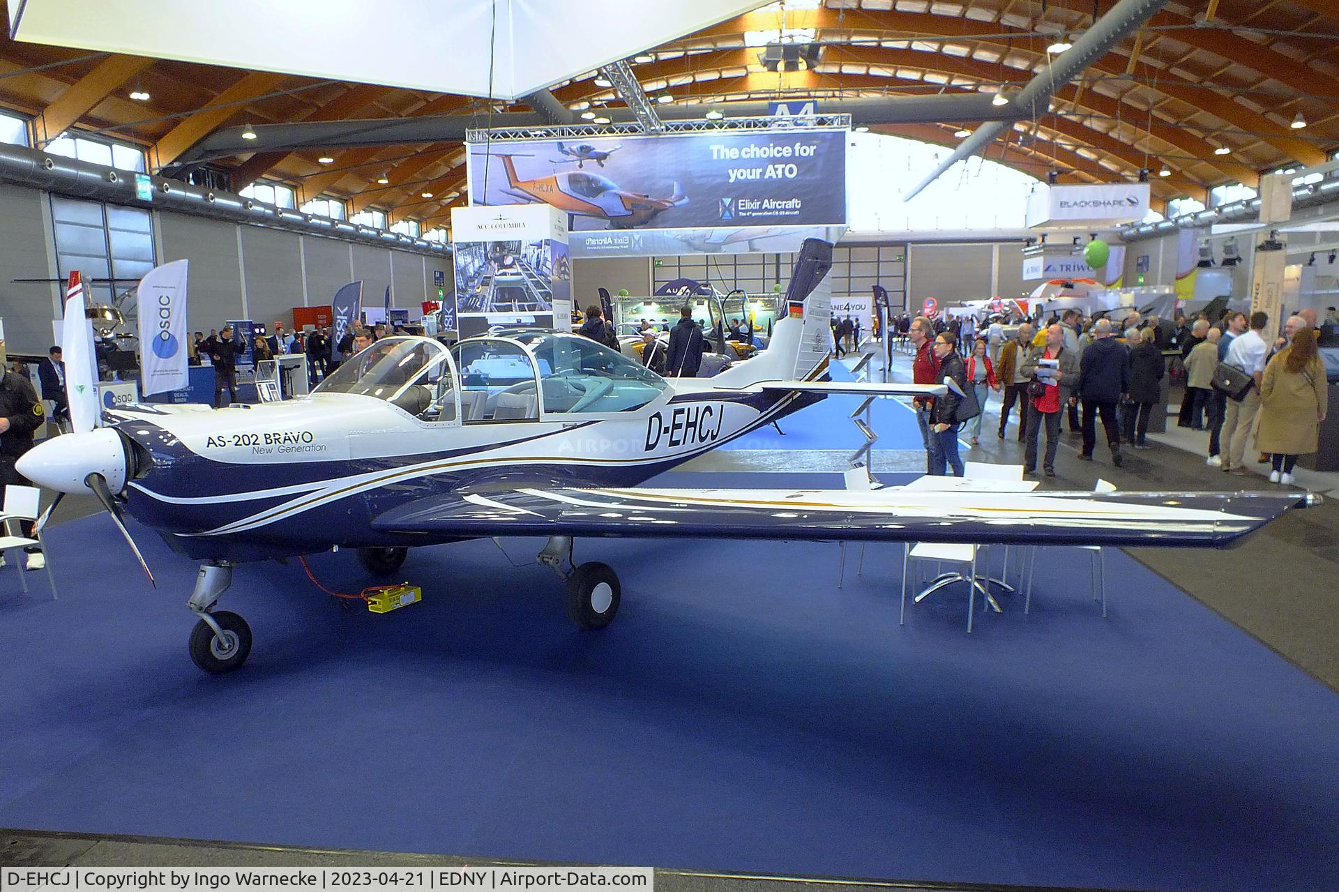 D-EHCJ, ACC Columbia / Gomolzig AS-202 Bravo New Generation C/N 220, ACC Columbia / Gomolzig AS-202 Bravo New Generation at the AERO 2023, Friedrichshafen