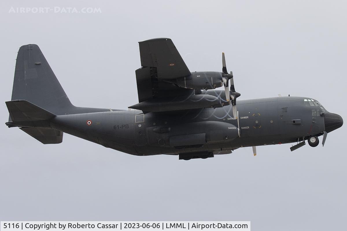 5116, 1987 Lockheed C-130H Hercules C/N 382-5116, Runway 13