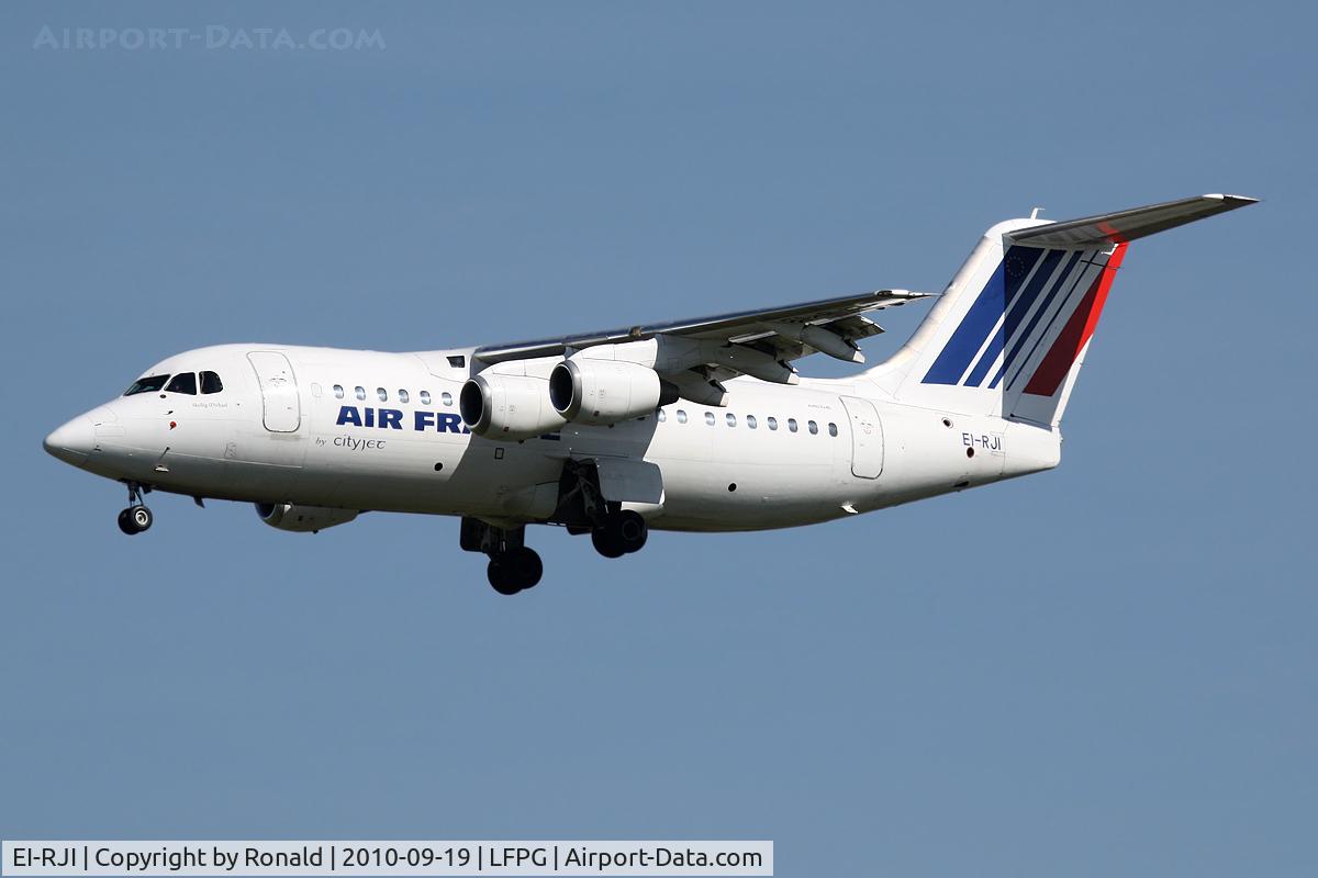 EI-RJI, 1999 British Aerospace Avro 146-RJ85A C/N E2346, at cdg