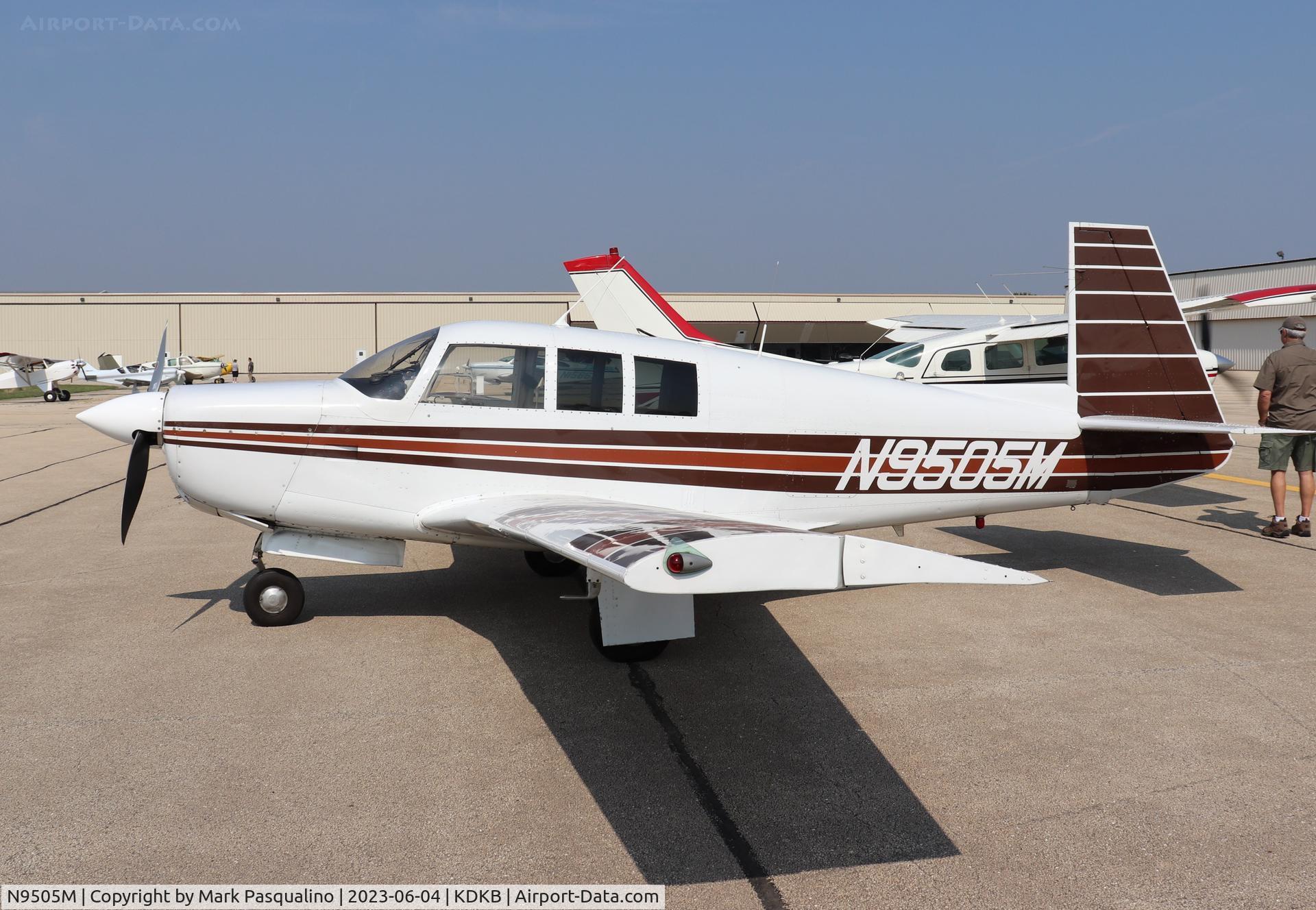 N9505M, 1966 Mooney M20F Executive C/N 670082, Mooney M20F