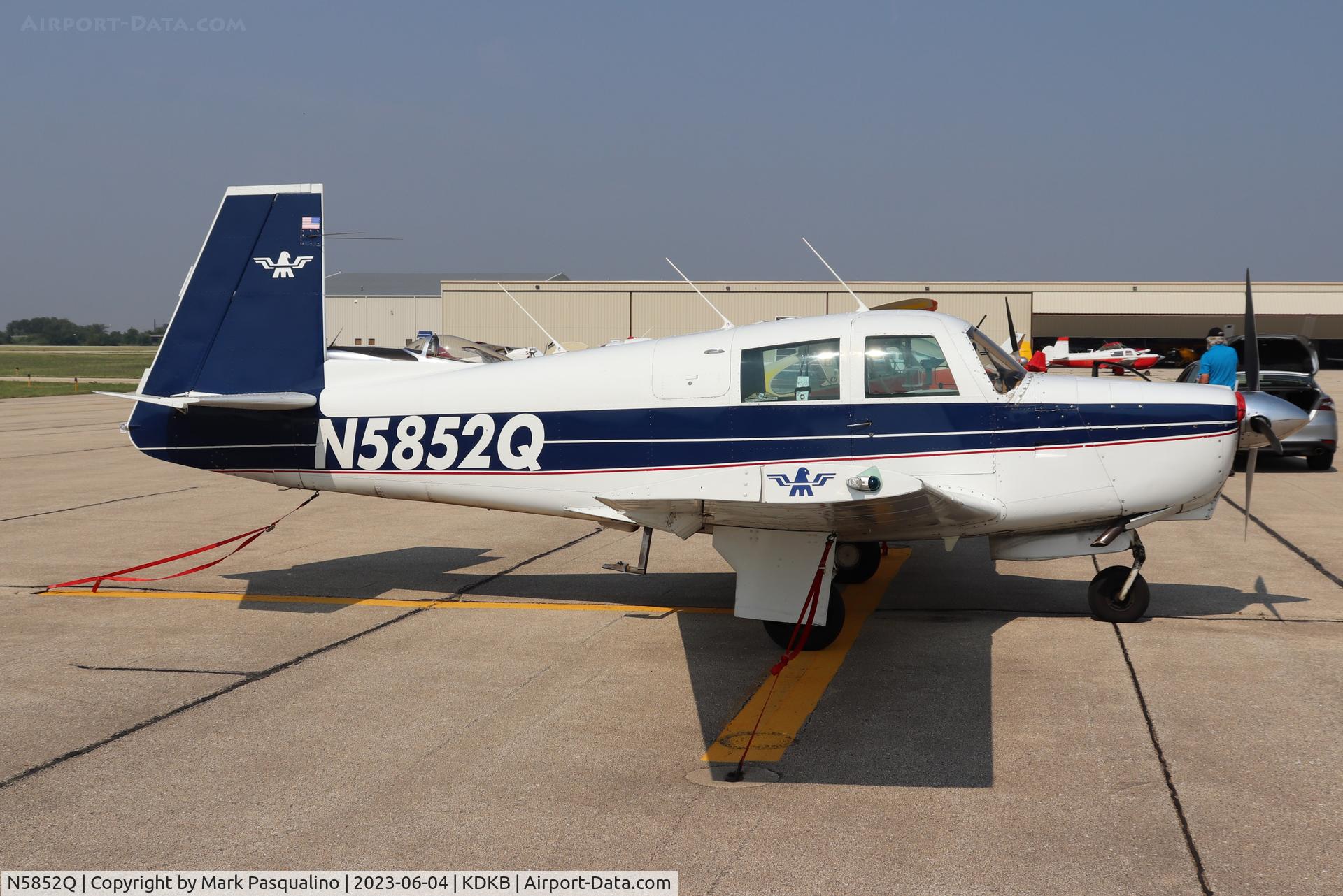 N5852Q, 1965 Mooney M20C Ranger C/N 3135, Mooney M20C