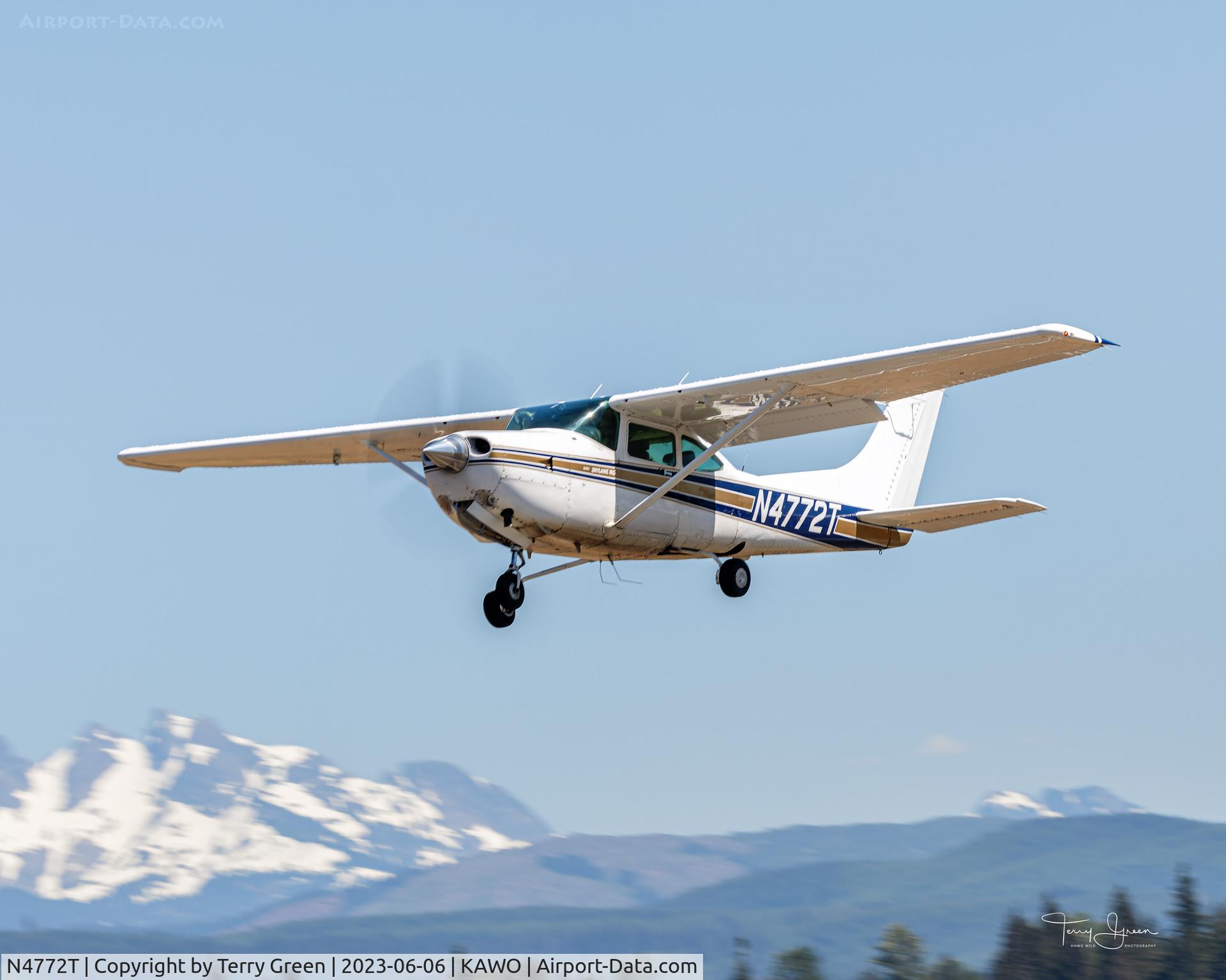 N4772T, 1981 Cessna TR182 Turbo Skylane RG C/N R18201760, KAWO