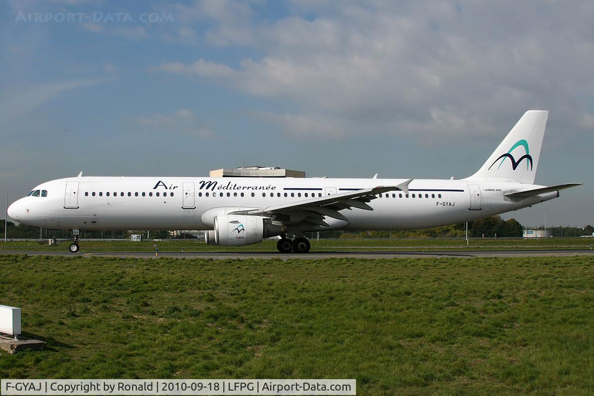 F-GYAJ, 2006 Airbus A321-211 C/N 2707, at cdg