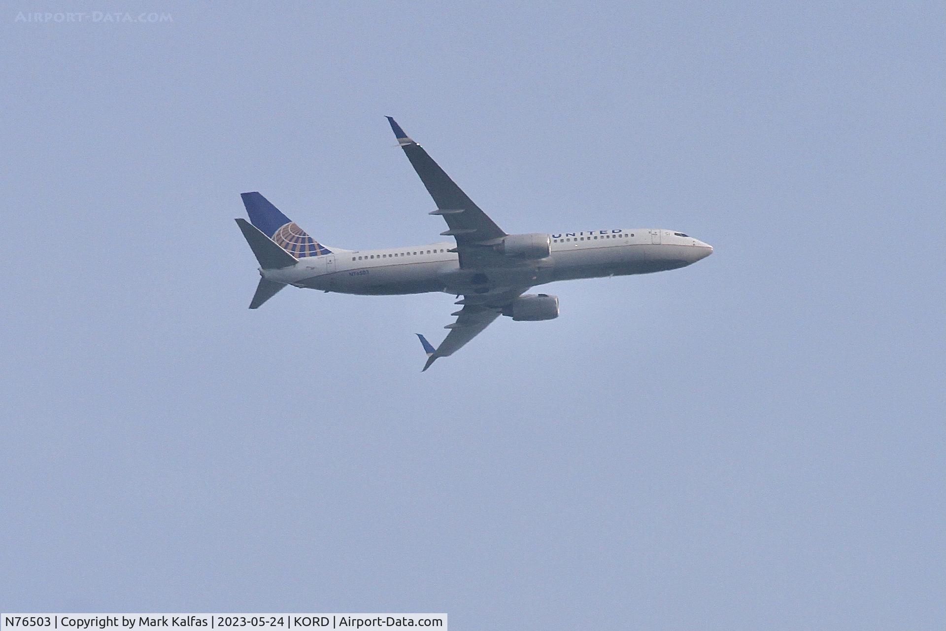 N76503, 2006 Boeing 737-824 C/N 33461, United Airlines Boeing 737-824, N76503 UA1554 DCA-ORD