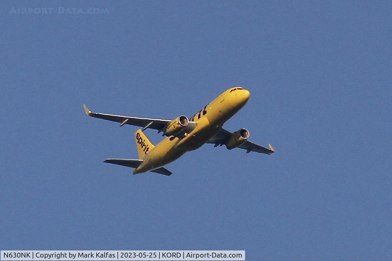 N630NK, 2014 Airbus A320-232 C/N 6304, Spirit Airlines Airbus A320-232, N630NK NKS322 MCO-ORD
