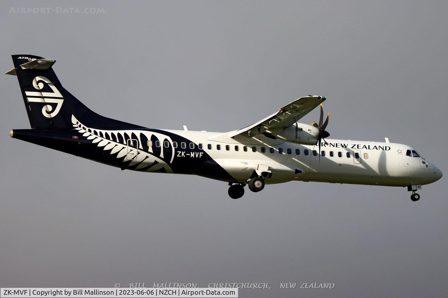 ZK-MVF, 2015 ATR 72-600 C/N 1228, NZ5714 from IVC